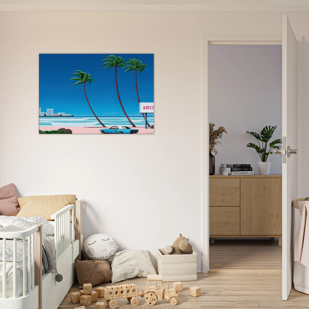 Light Mellow Sealine Canvas | Hiroshi Nagai Canvas | Hiroshi Nagai Prints