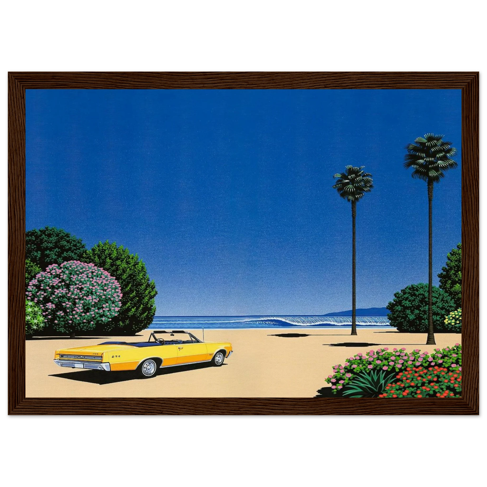 Sweet Breeze Alt Coastline at Lover’s Point Framed Poster | Hiroshi Nagai Framed Prints Wall Art | Hiroshi Nagai Prints