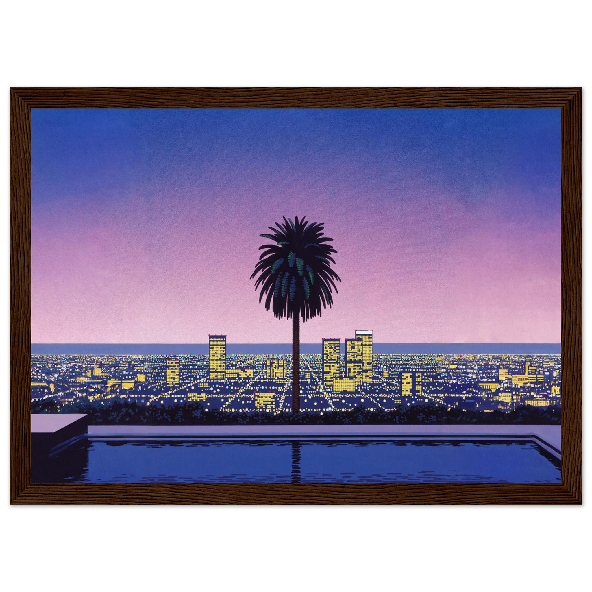 Pacific Breeze 2 Framed Poster | Hiroshi Nagai Framed Prints Wall Art | Hiroshi Nagai Prints