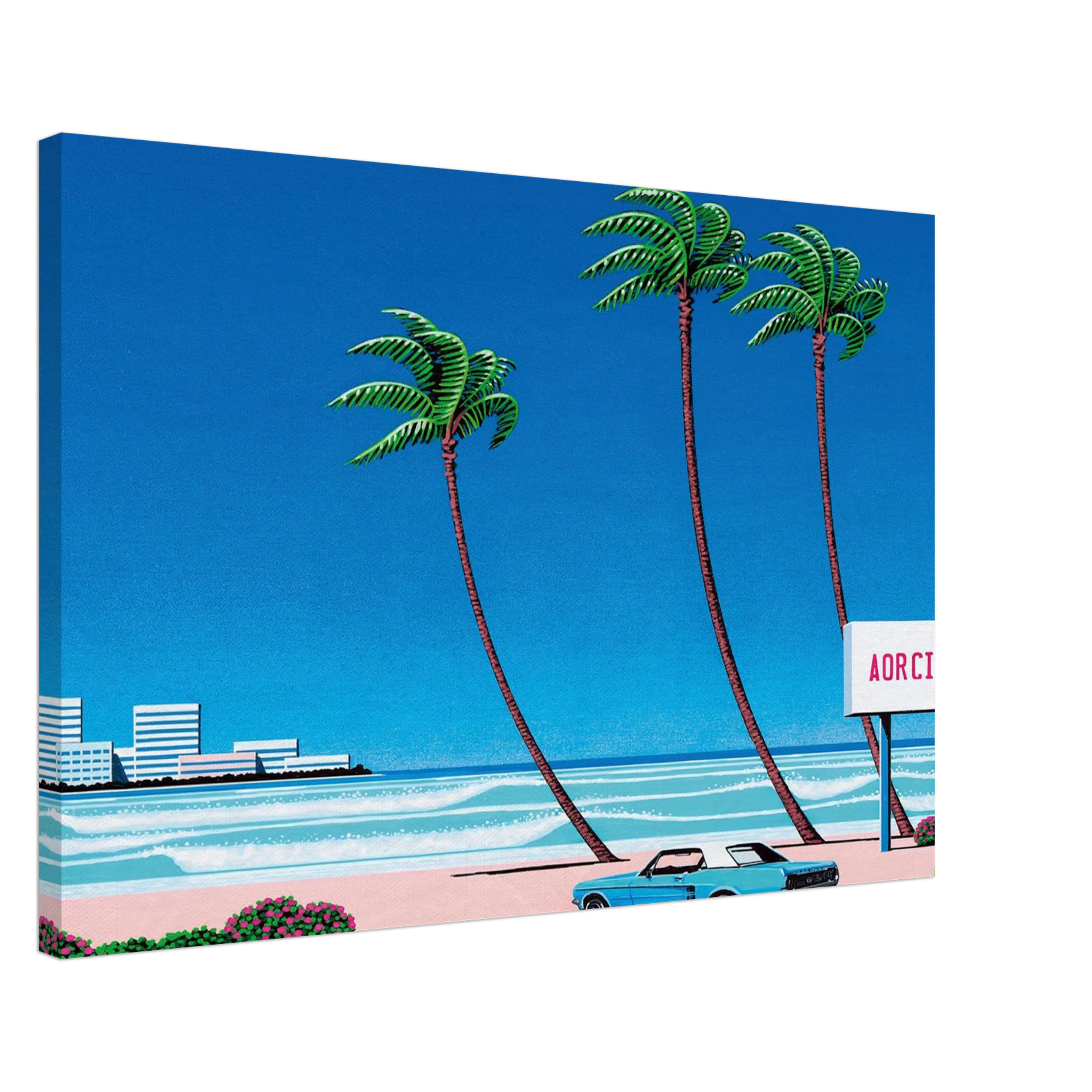 Light Mellow Sealine Canvas | Hiroshi Nagai Canvas | Hiroshi Nagai Prints