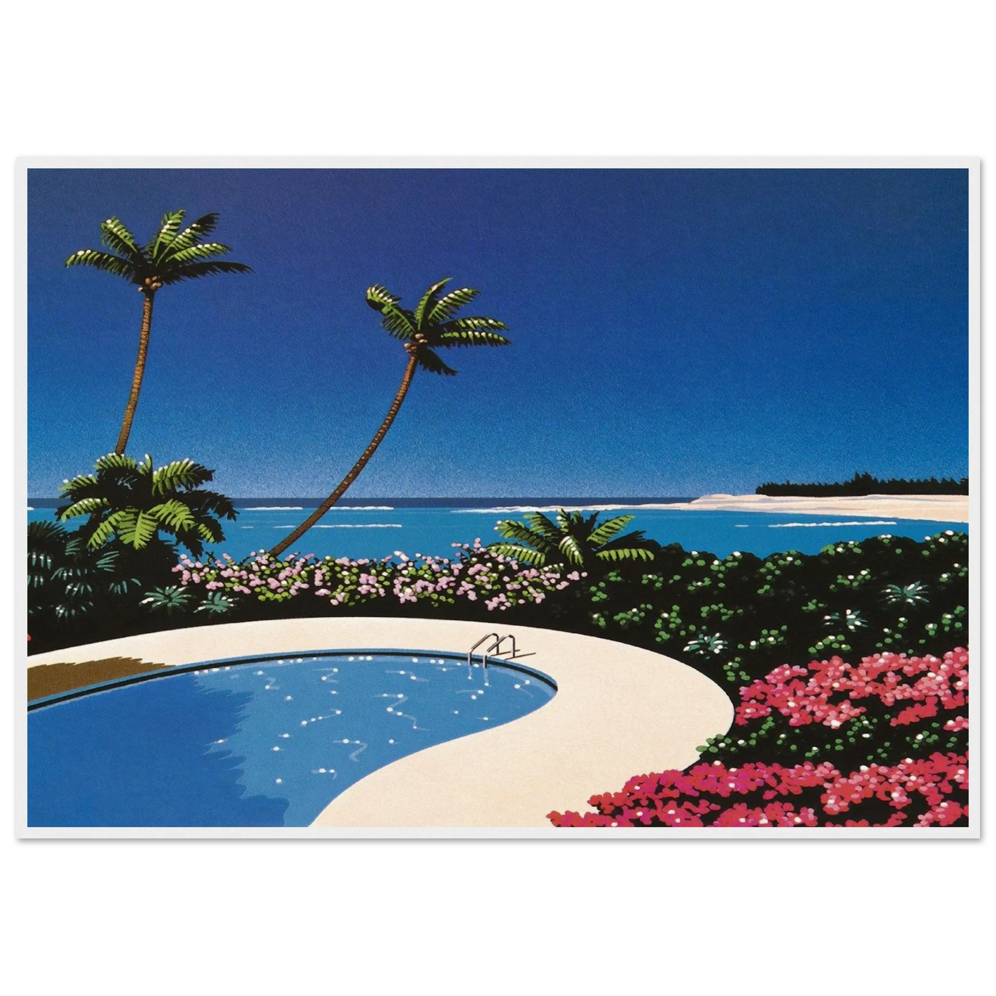 Fall of Sound Framed Poster | Hiroshi Nagai Framed Prints Wall Art | Hiroshi Nagai Prints