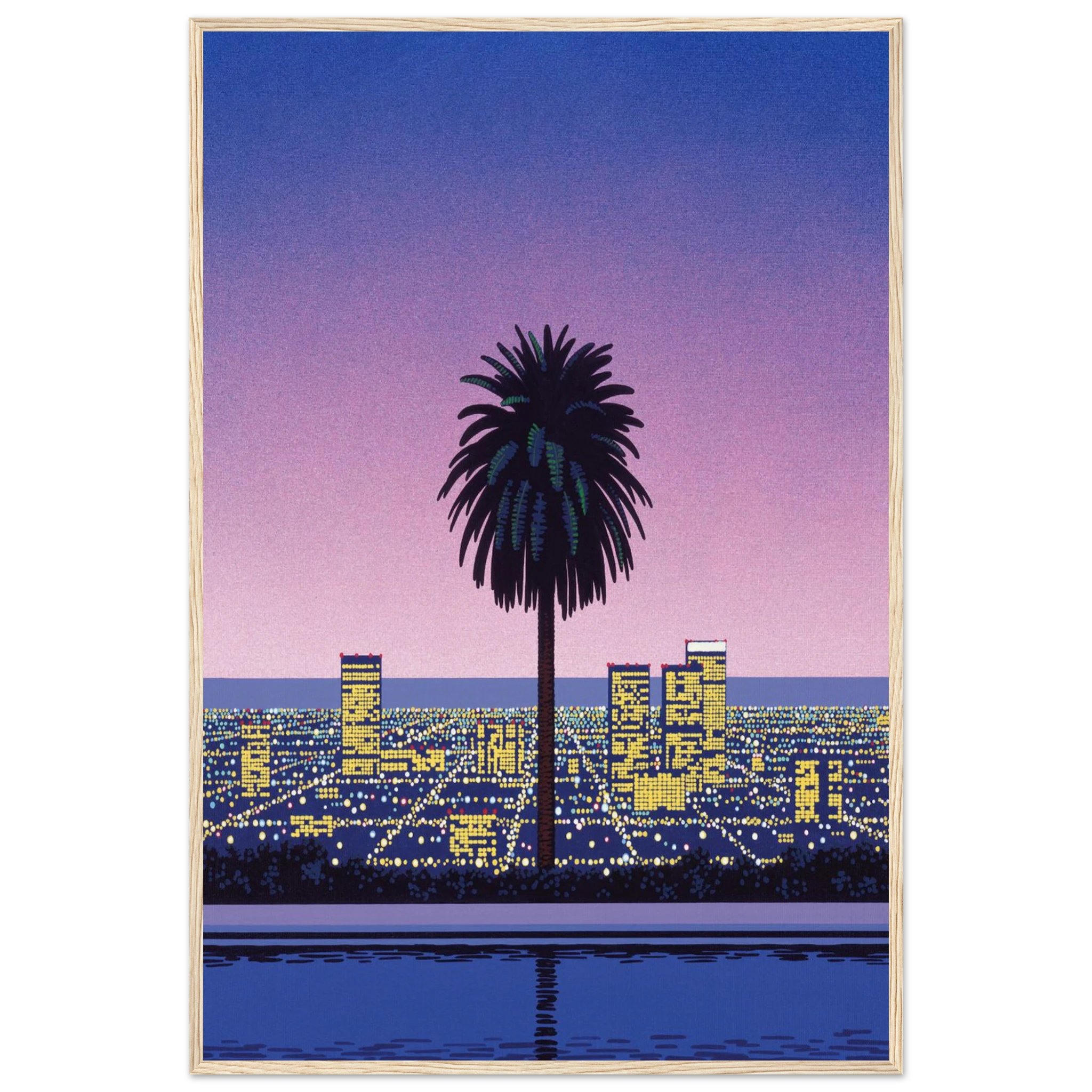 Pacific Breeze 2 Framed Poster | Hiroshi Nagai Framed Prints Wall Art | Hiroshi Nagai Prints