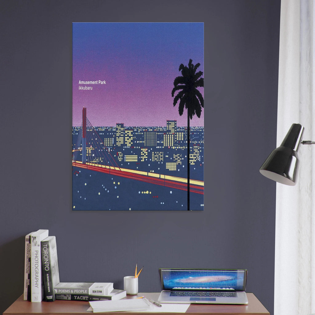 Ikkubaru Amusement City Canvas | Hiroshi Nagai Canvas | Hiroshi Nagai Prints