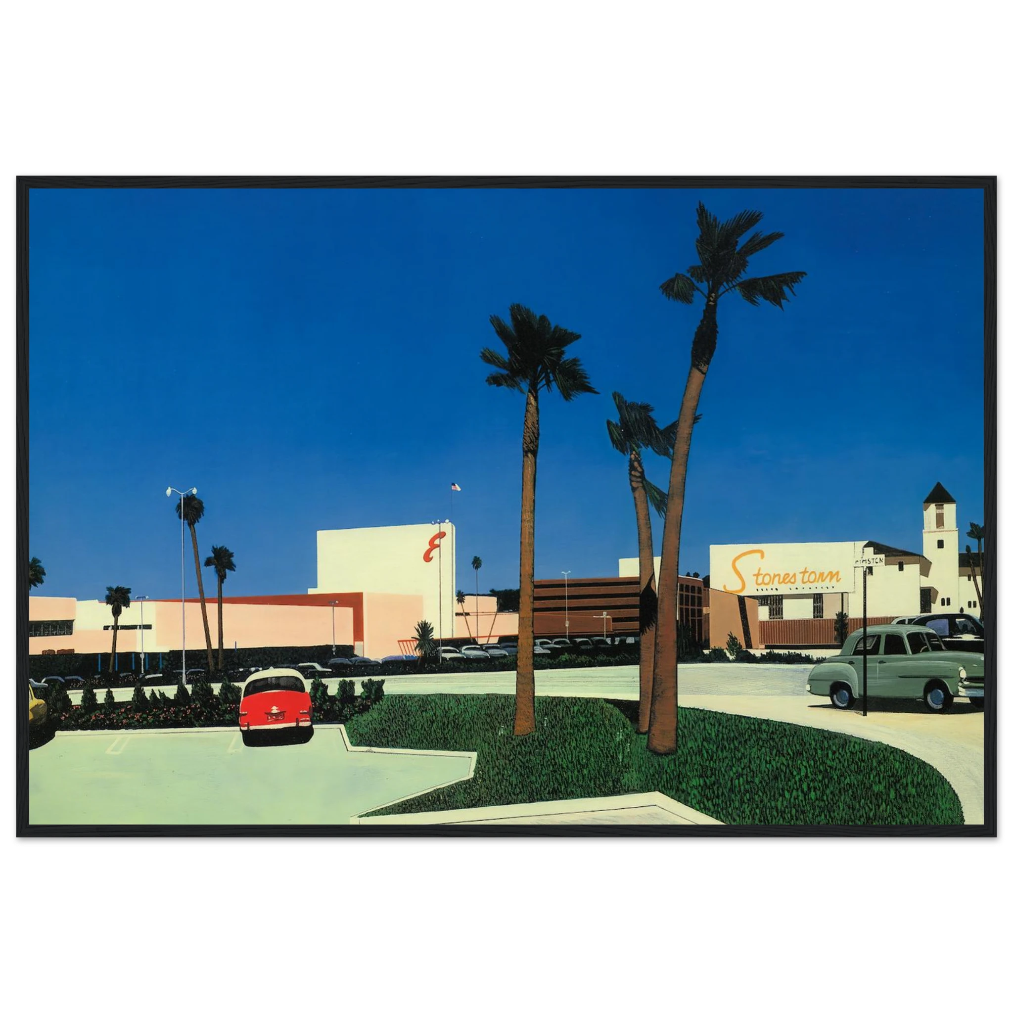 In the beginning Stonestown Framed Poster | Hiroshi Nagai Framed Prints Wall Art | Hiroshi Nagai Prints