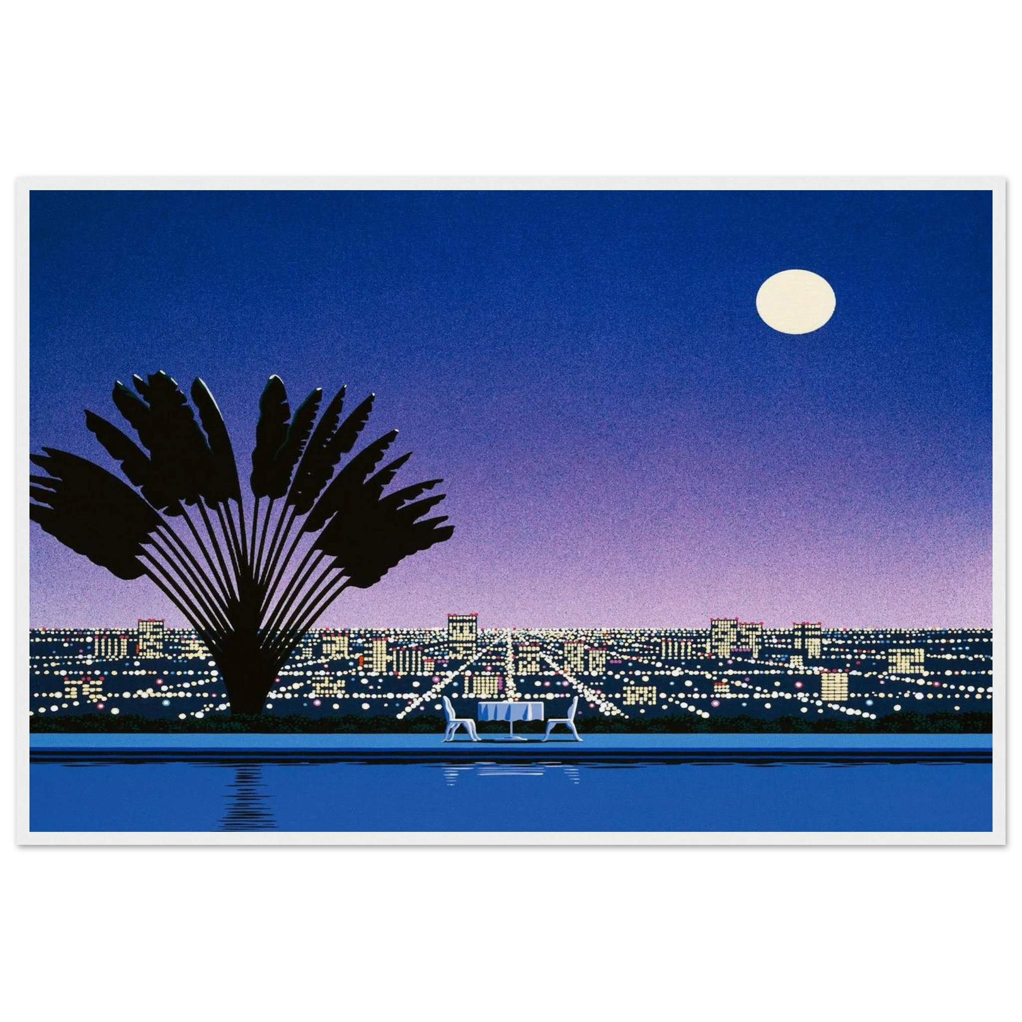 Onra - Nobody Has To Know Framed Poster | Hiroshi Nagai Framed Prints Wall Art | Hiroshi Nagai Prints