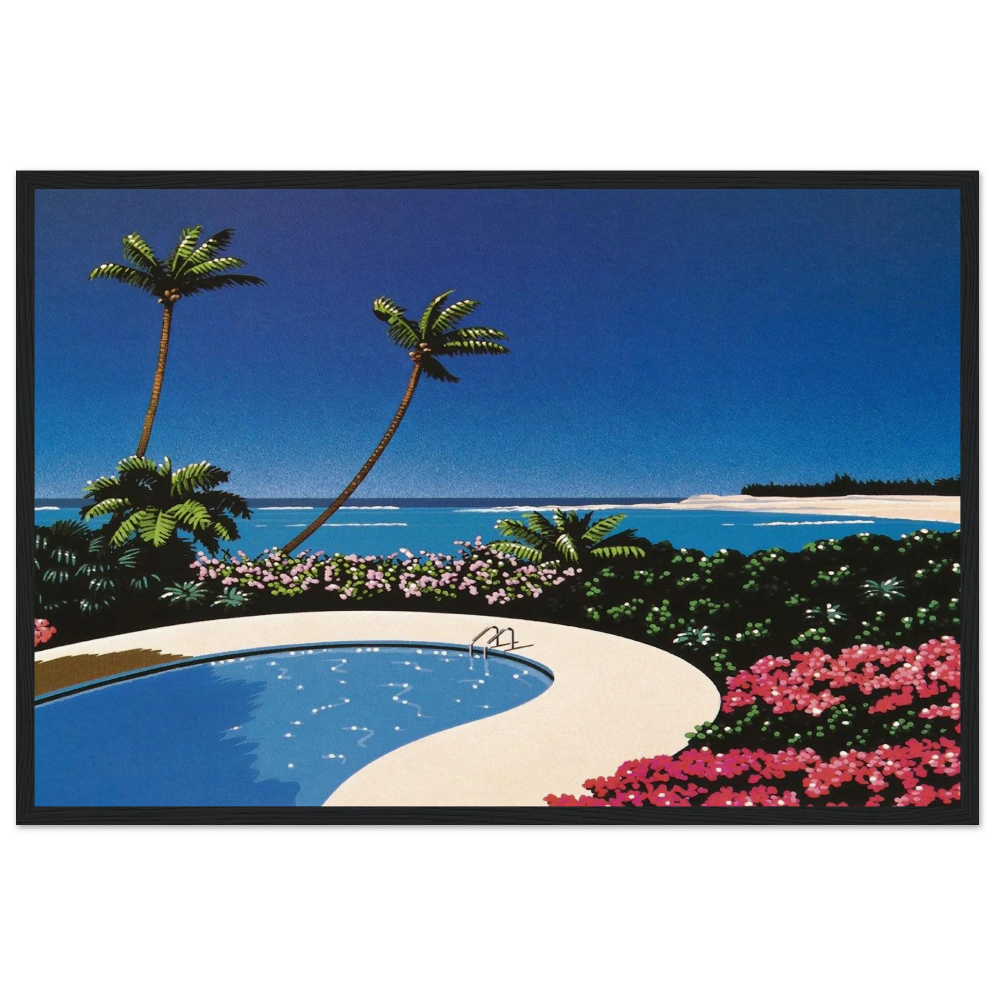 Fall of Sound Framed Poster | Hiroshi Nagai Framed Prints Wall Art | Hiroshi Nagai Prints