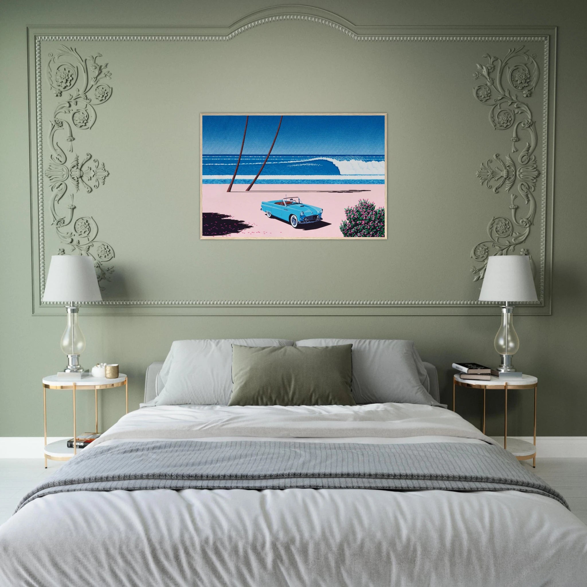 EXHIBITION Framed Poster | Hiroshi Nagai Framed Prints Wall Art | Hiroshi Nagai Prints