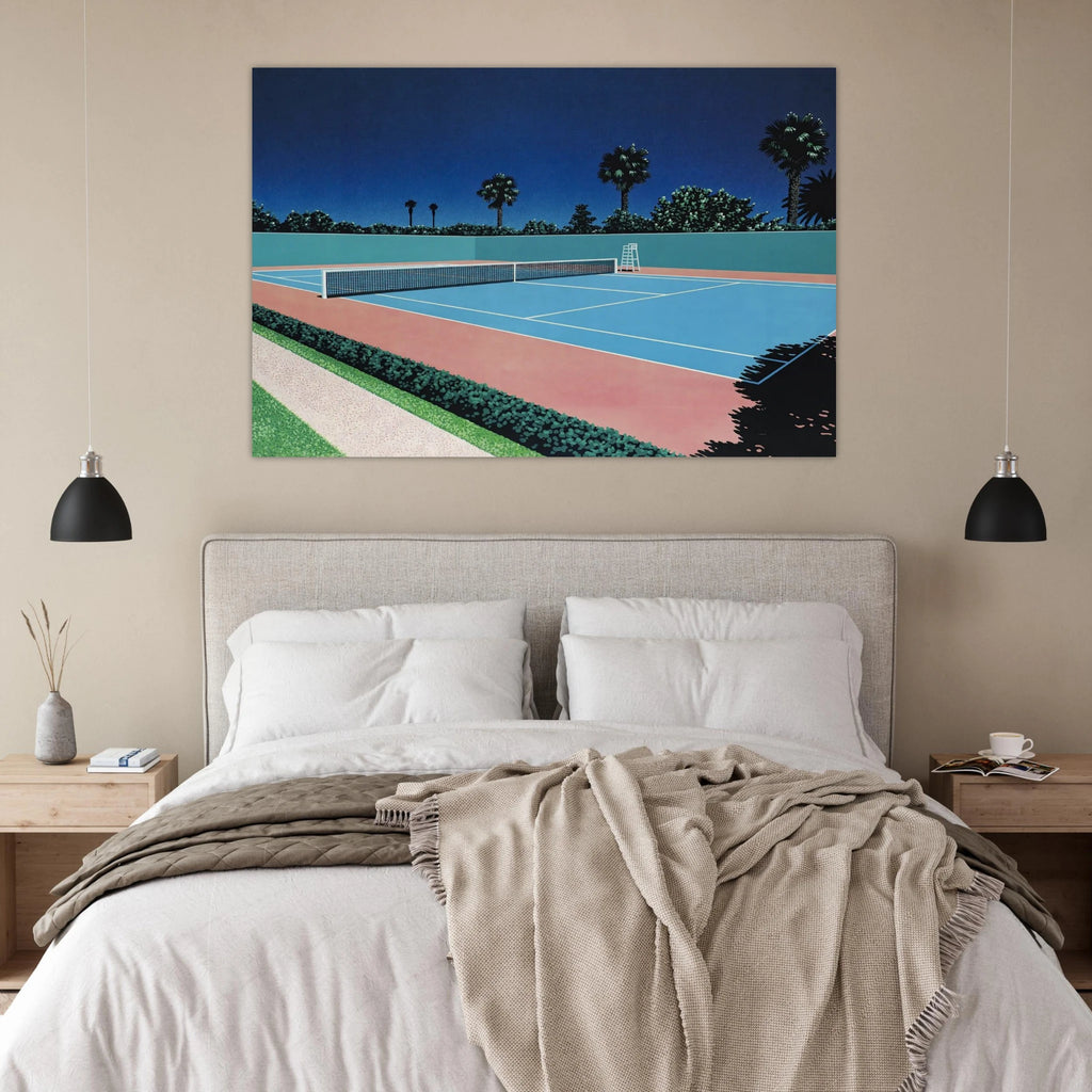 Tennis Court Poster | Hiroshi Nagai Poster | Hiroshi Nagai Prints