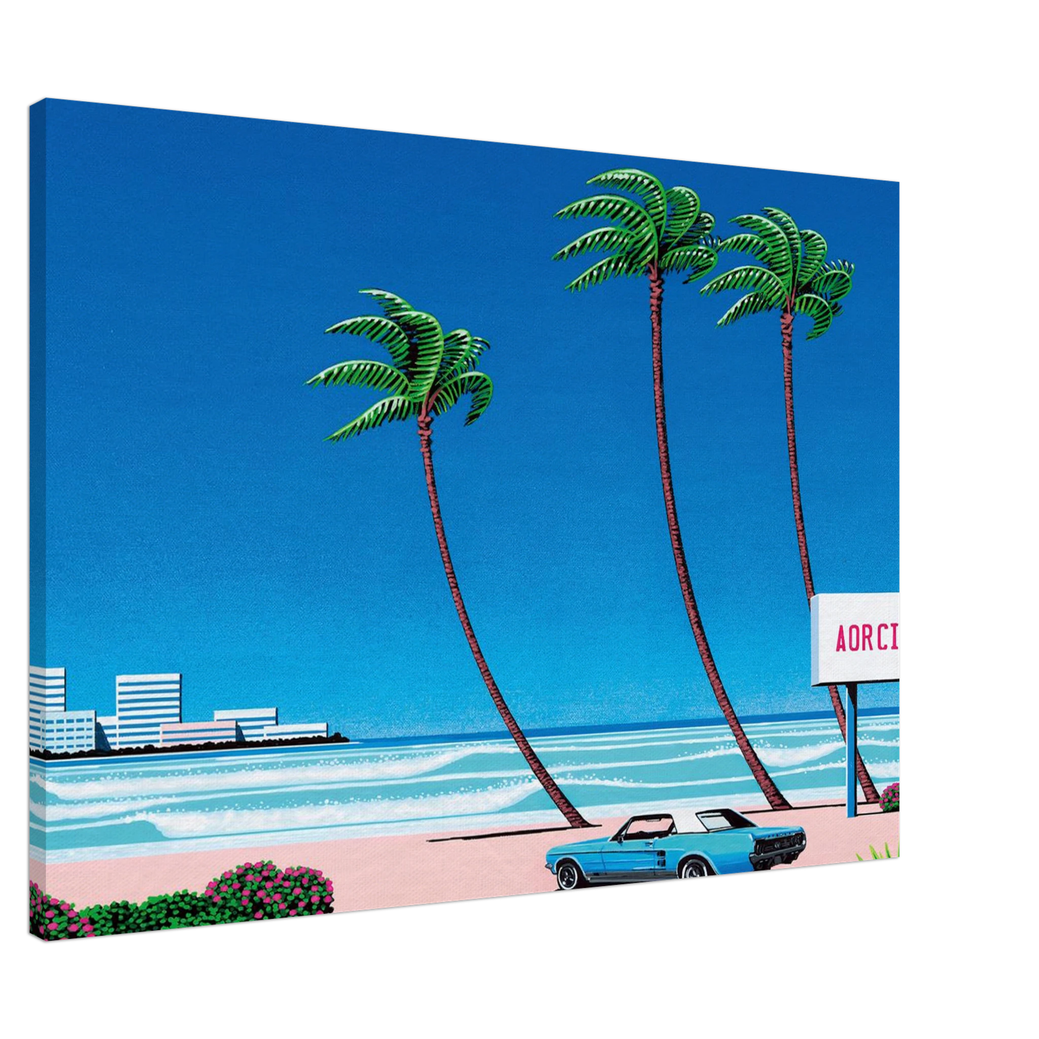 Light Mellow Sealine Canvas | Hiroshi Nagai Canvas | Hiroshi Nagai Prints