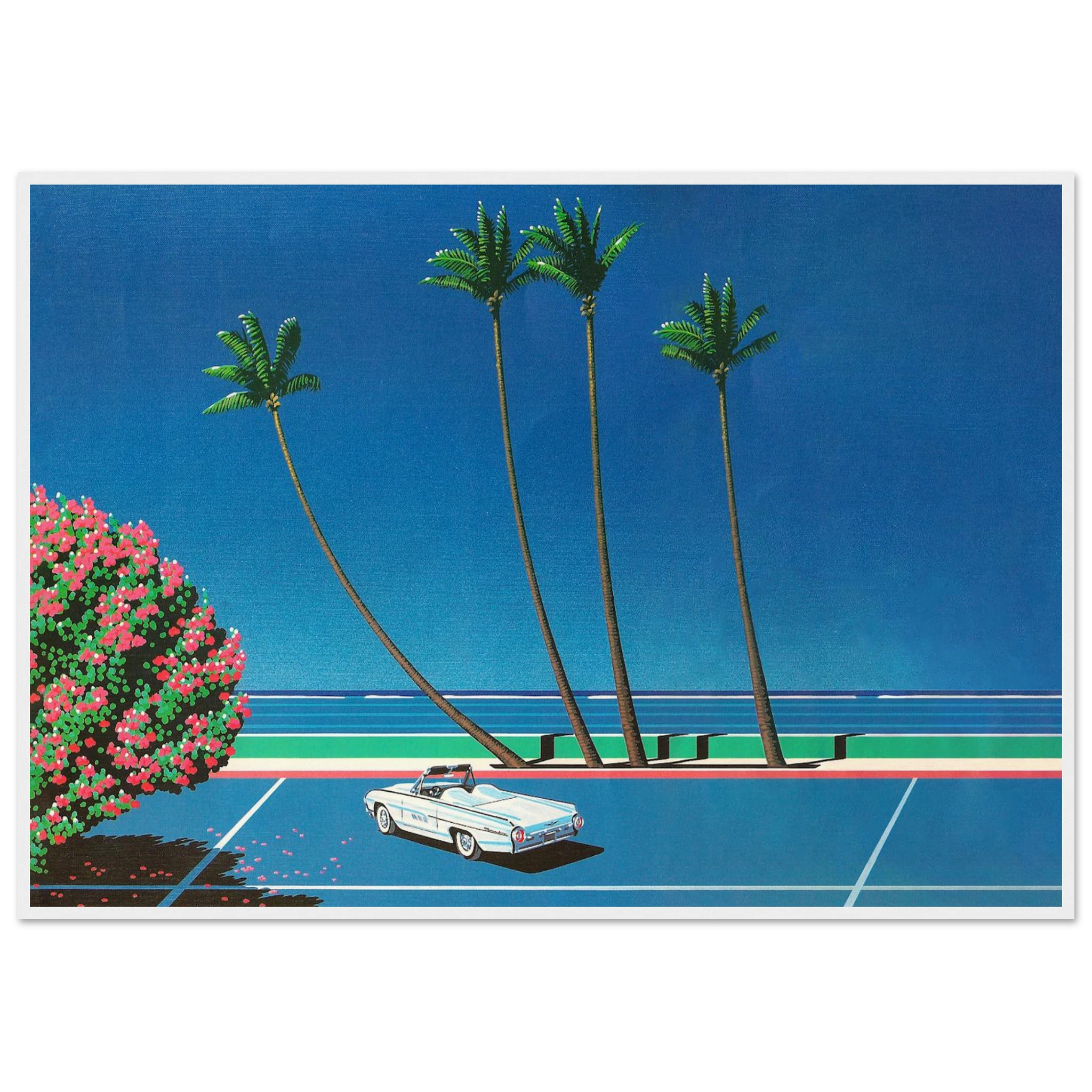 Chillside Framed Poster | Hiroshi Nagai Framed Prints Wall Art | Hiroshi Nagai Prints