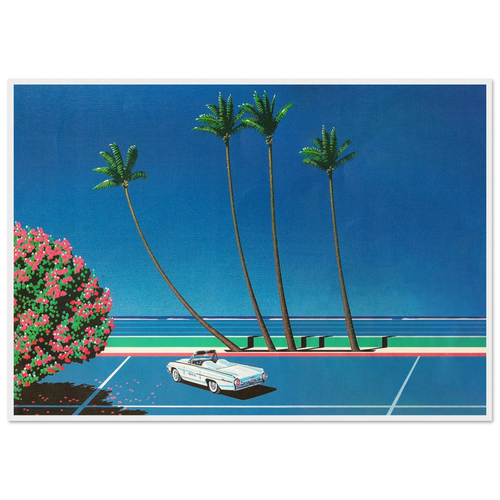Chillside Framed Poster | Hiroshi Nagai Framed Prints Wall Art | Hiroshi Nagai Prints
