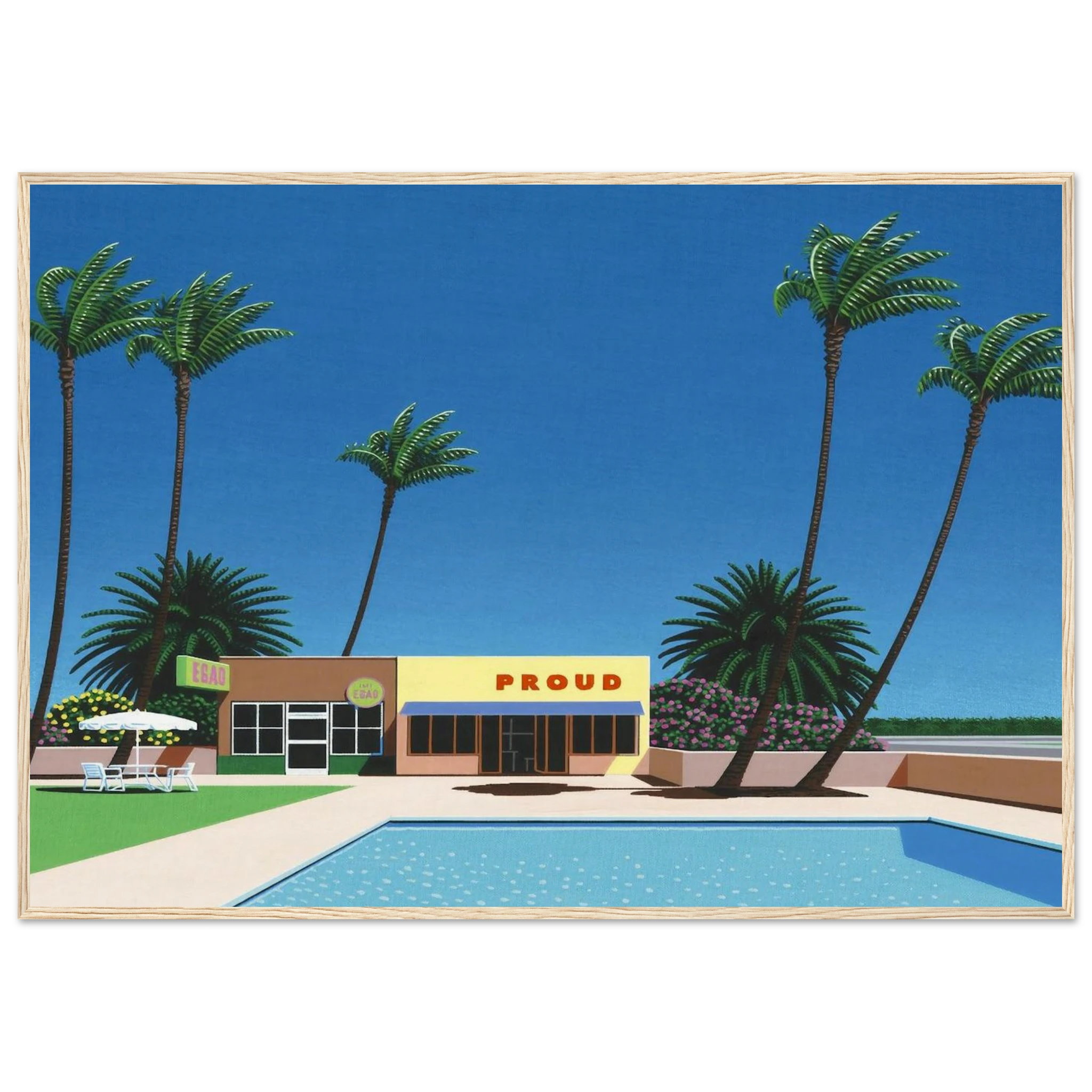 Proud Funk Framed Poster | Hiroshi Nagai Framed Prints Wall Art | Hiroshi Nagai Prints