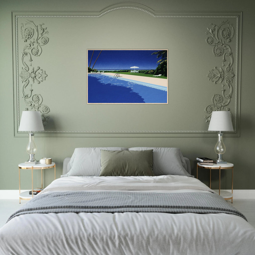 Deck Framed Poster | Hiroshi Nagai Framed Prints Wall Art | Hiroshi Nagai Prints