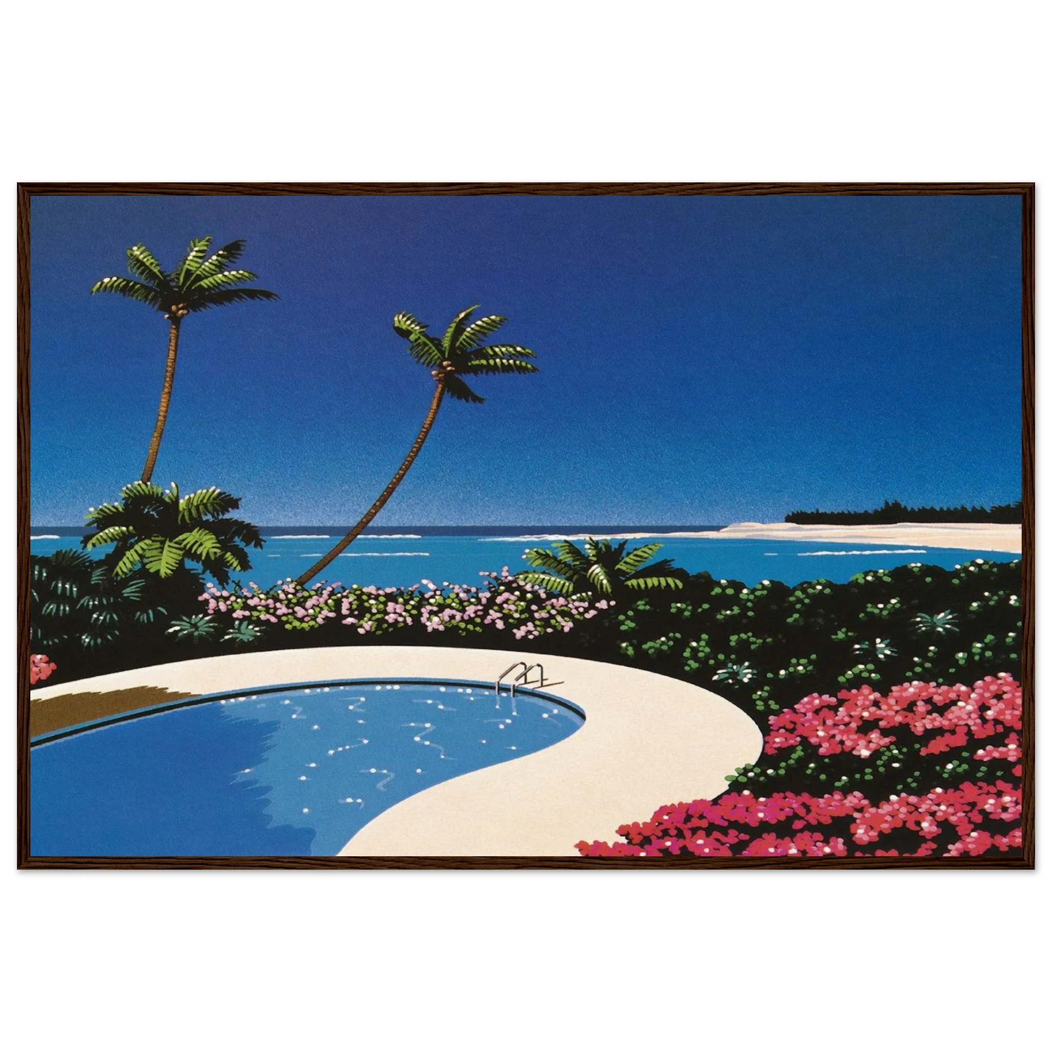 Fall of Sound Framed Poster | Hiroshi Nagai Framed Prints Wall Art | Hiroshi Nagai Prints