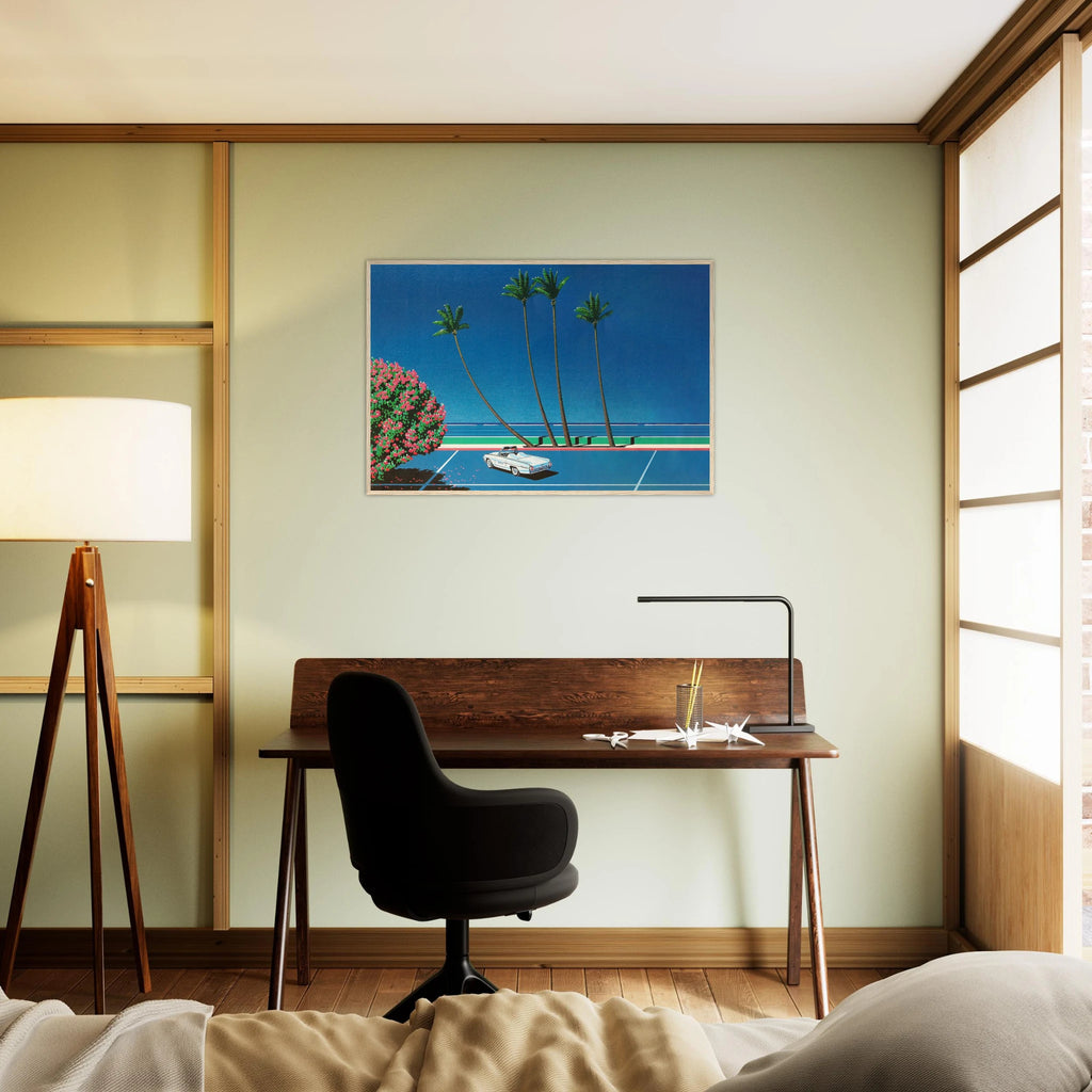 Chillside Framed Poster | Hiroshi Nagai Framed Prints Wall Art | Hiroshi Nagai Prints