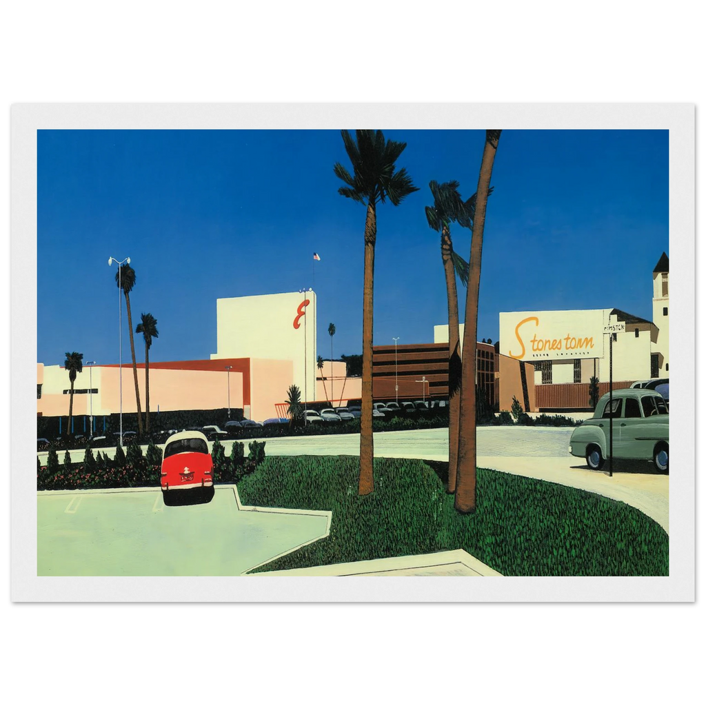 In the beginning Stonestown Framed Poster | Hiroshi Nagai Framed Prints Wall Art | Hiroshi Nagai Prints