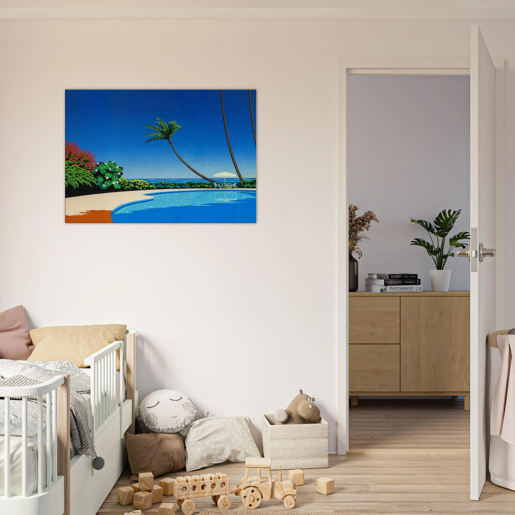 Shade of Palm Grove II Canvas | Hiroshi Nagai Canvas | Hiroshi Nagai Prints