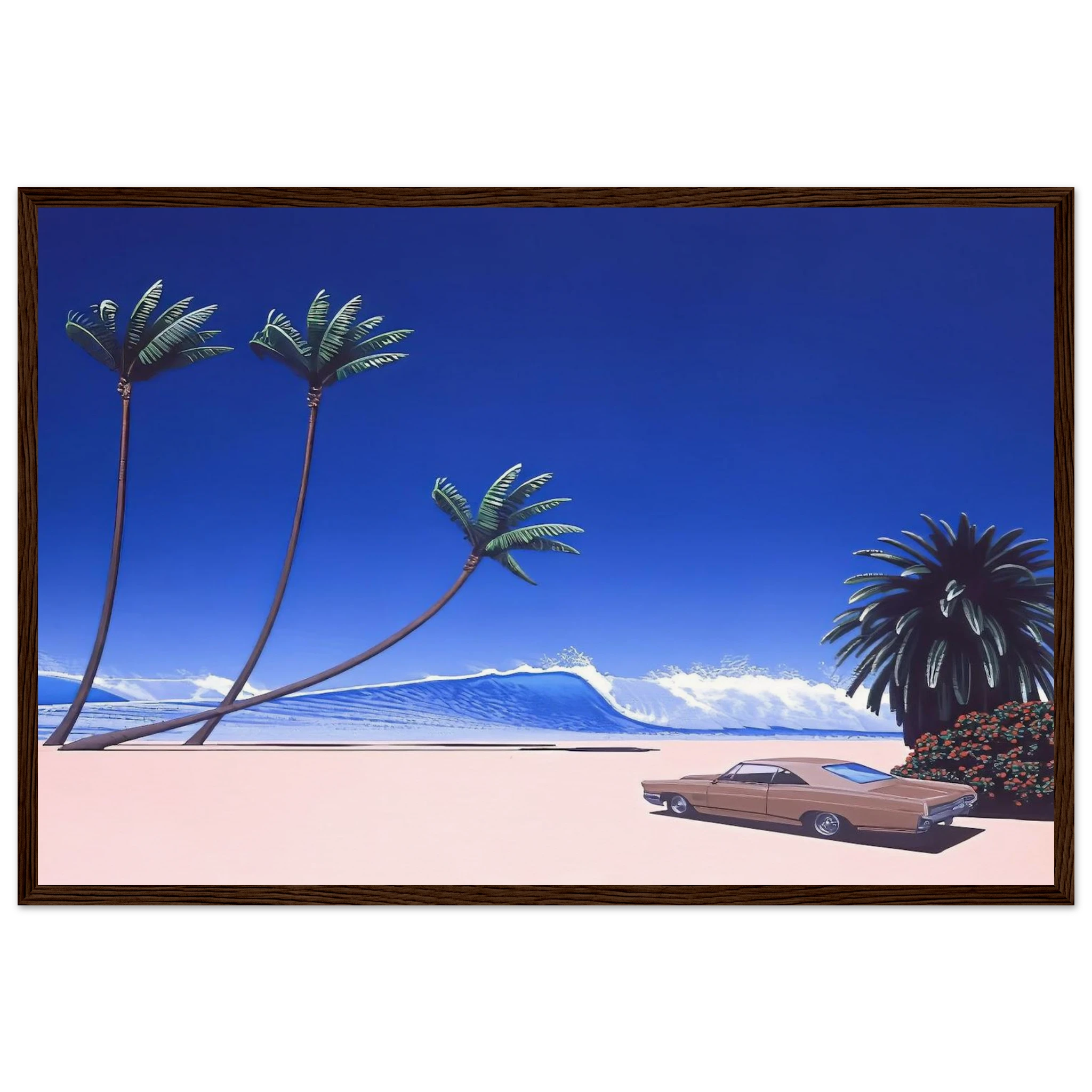 Impender Beach Framed Poster | Hiroshi Nagai Framed Prints Wall Art | Hiroshi Nagai Prints