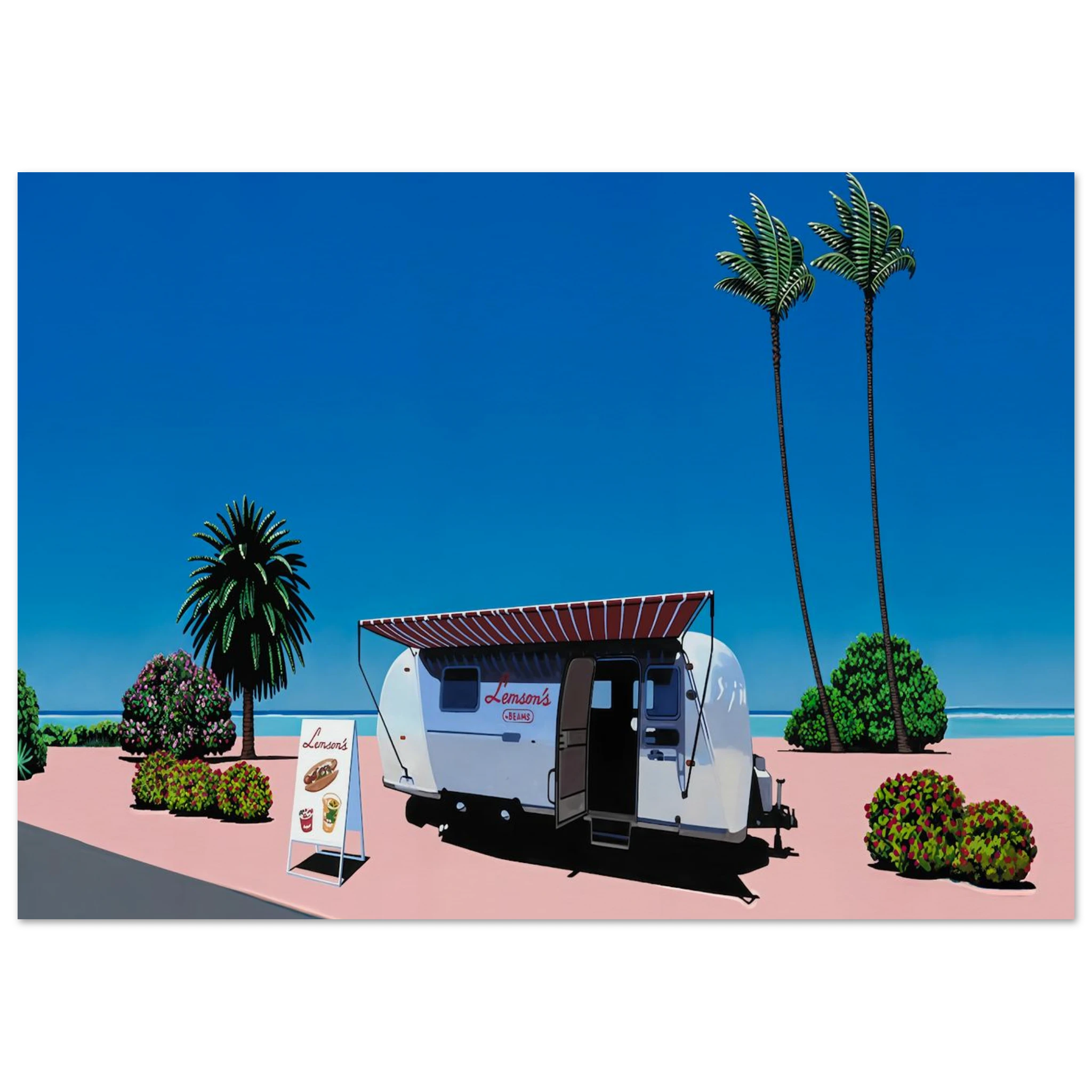 Lemson's Beams Poster | Hiroshi Nagai Poster | Hiroshi Nagai Prints