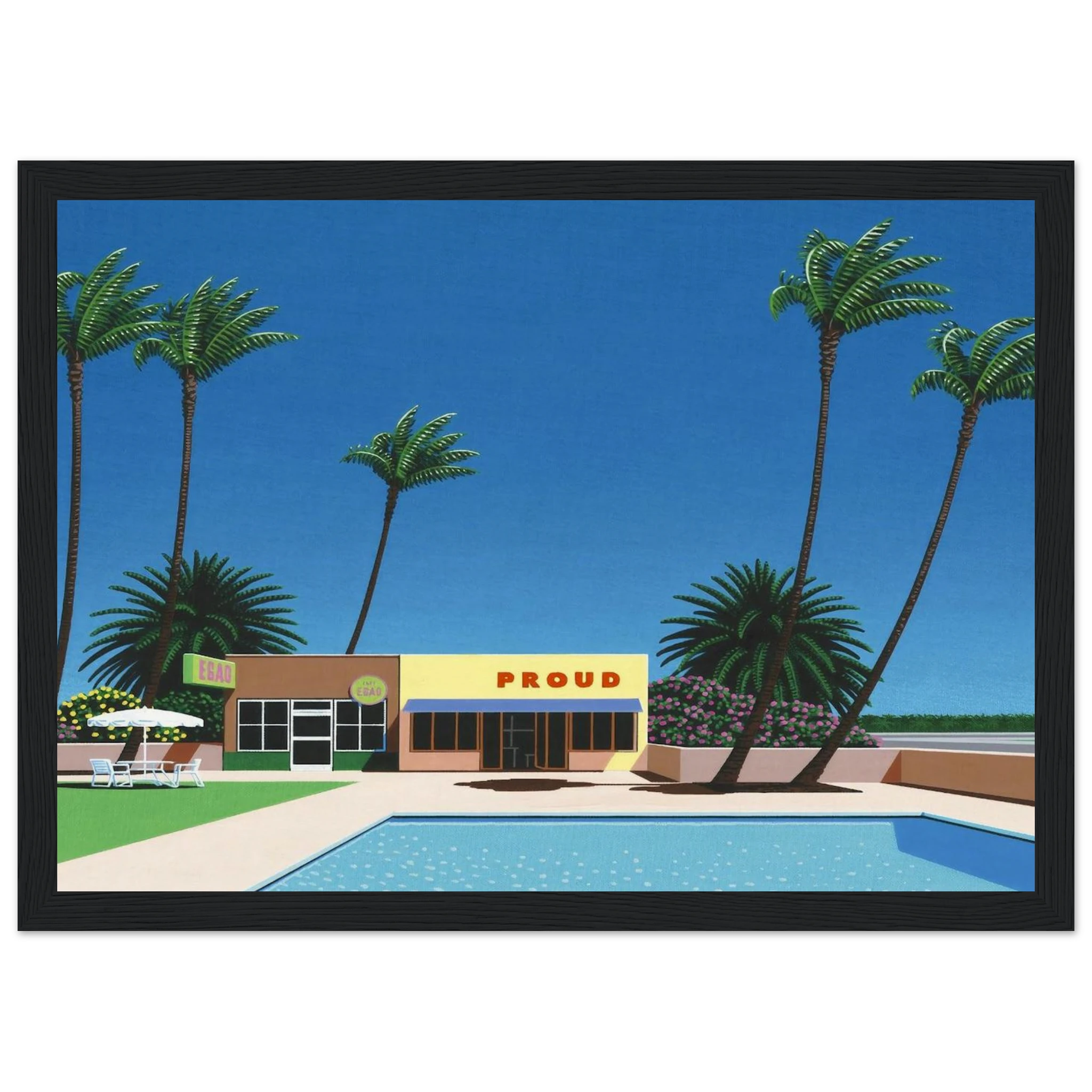 Proud Funk Framed Poster | Hiroshi Nagai Framed Prints Wall Art | Hiroshi Nagai Prints