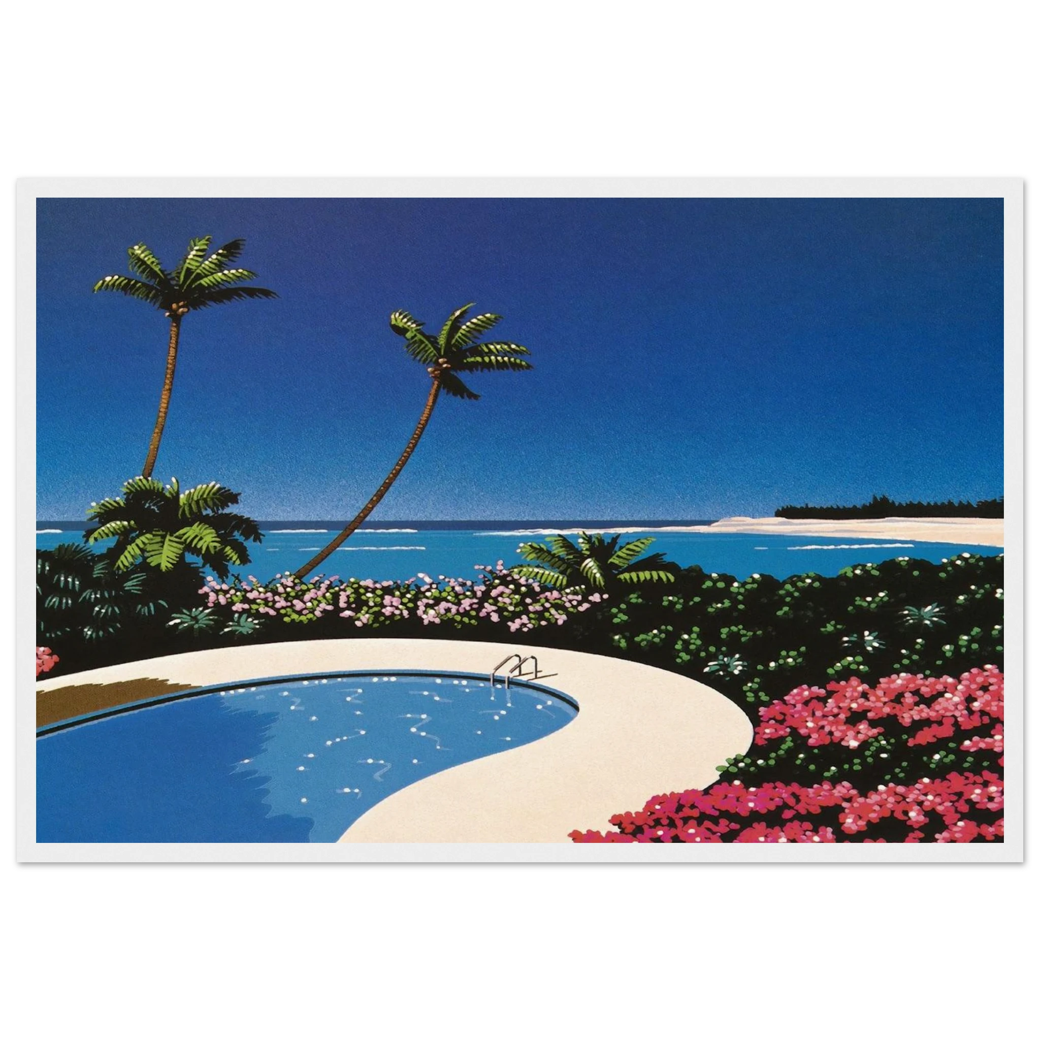 Fall of Sound Framed Poster | Hiroshi Nagai Framed Prints Wall Art | Hiroshi Nagai Prints