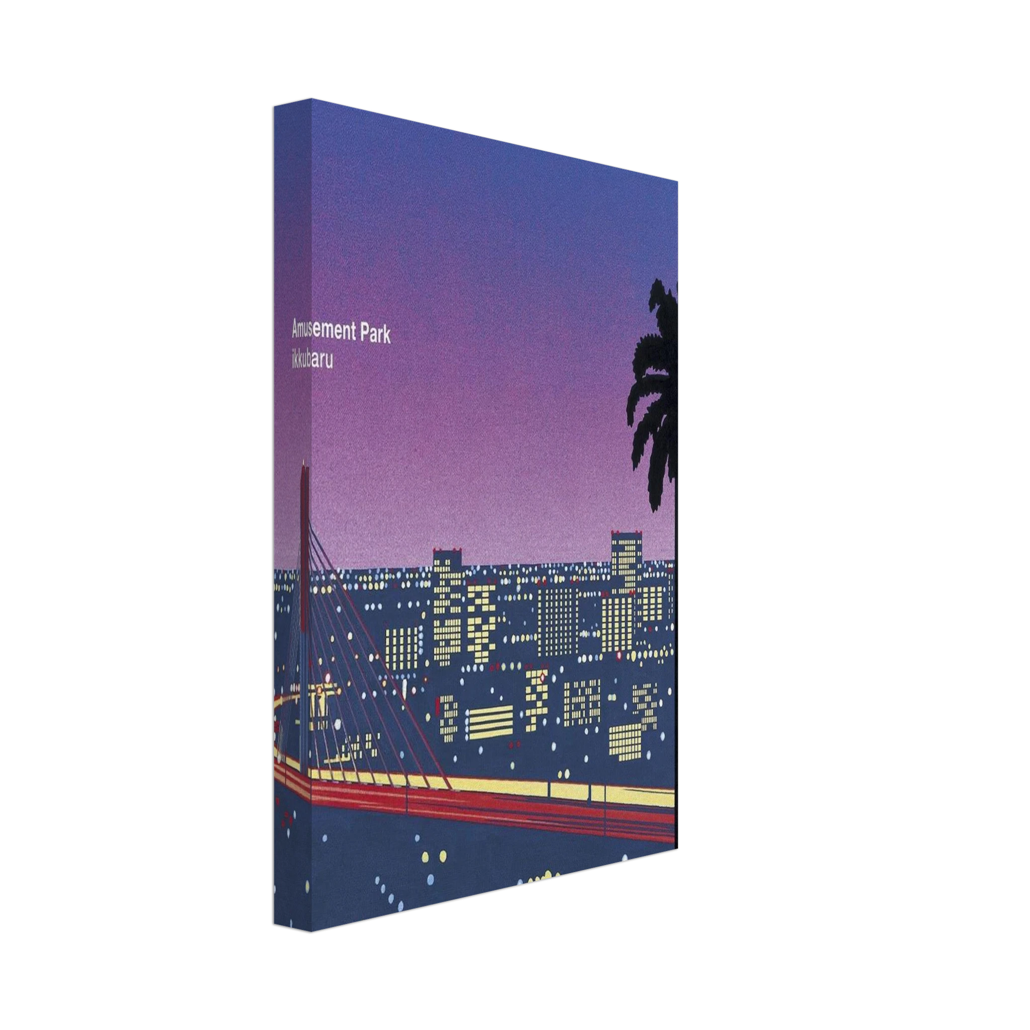 Ikkubaru Amusement City Canvas | Hiroshi Nagai Canvas | Hiroshi Nagai Prints