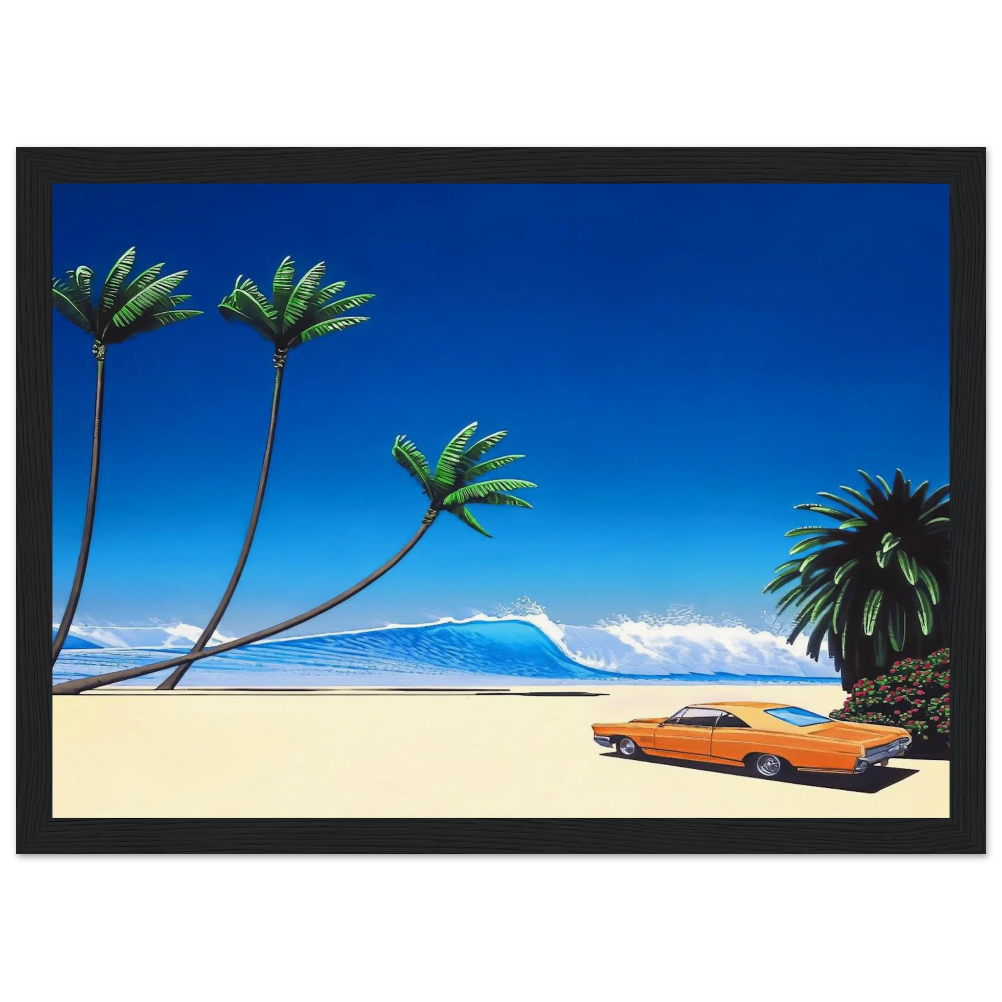 Impender Beach Framed Poster | Hiroshi Nagai Framed Prints Wall Art | Hiroshi Nagai Prints