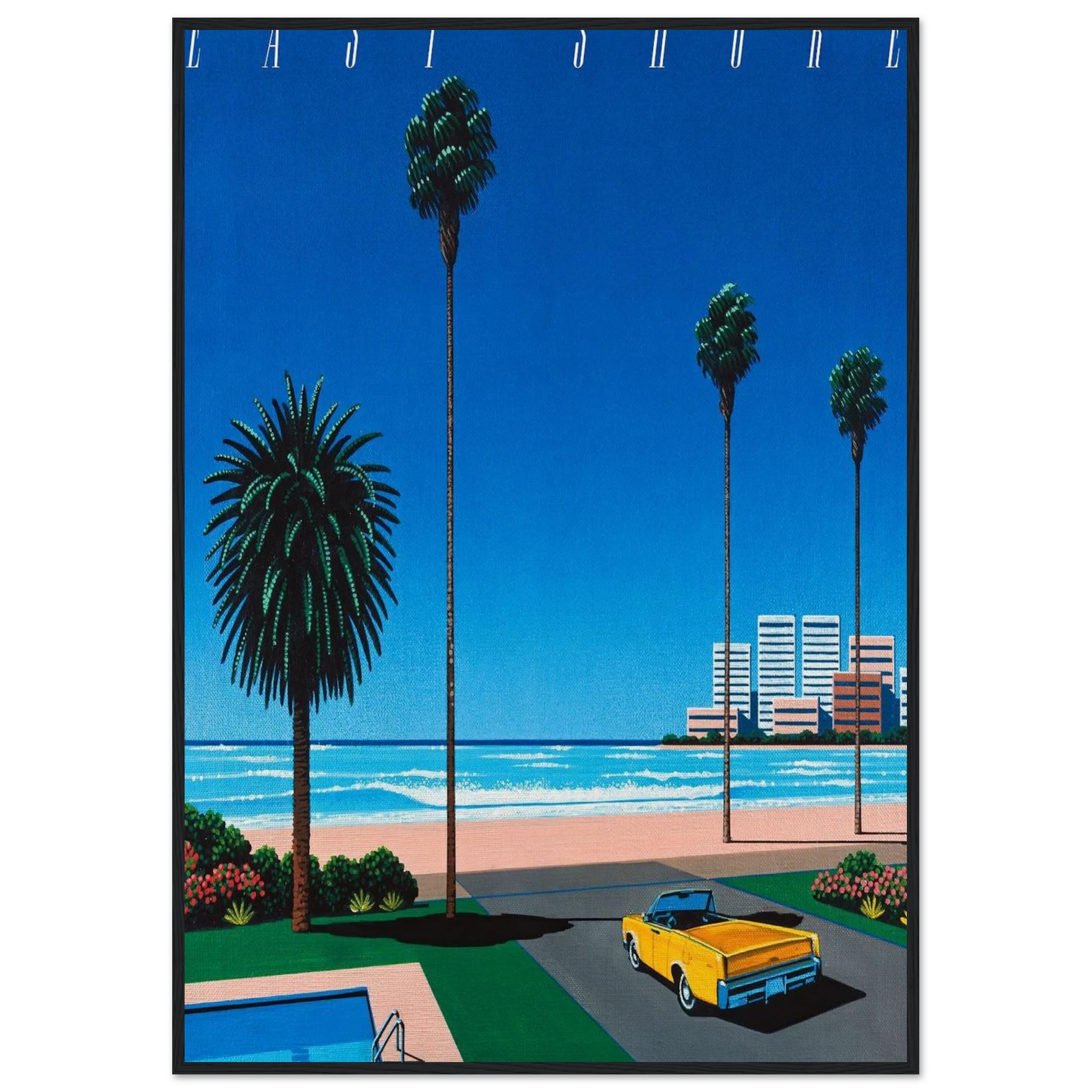 Bronze - East Shore Framed Poster | Hiroshi Nagai Framed Prints Wall Art | Hiroshi Nagai Prints