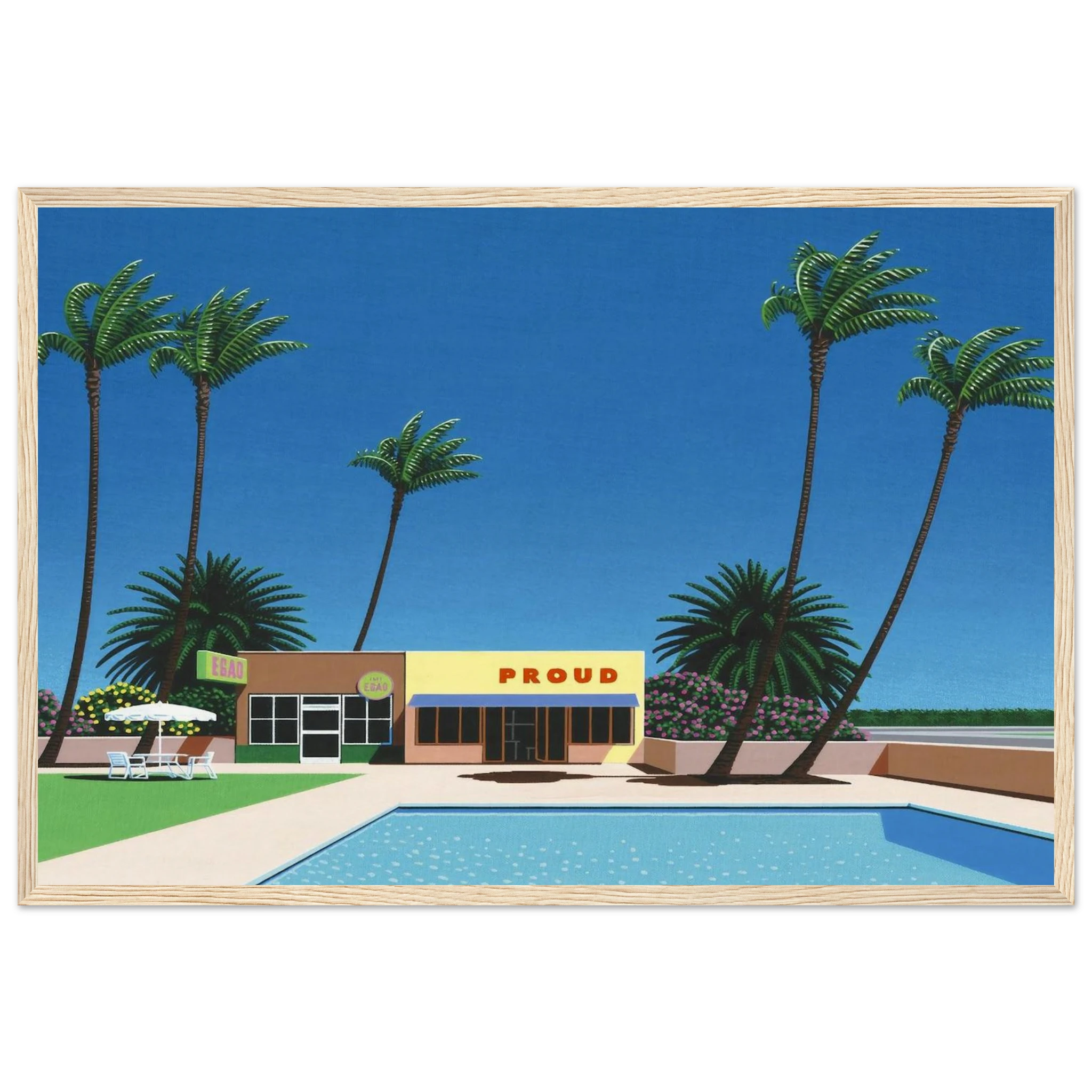 Proud Funk Framed Poster | Hiroshi Nagai Framed Prints Wall Art | Hiroshi Nagai Prints