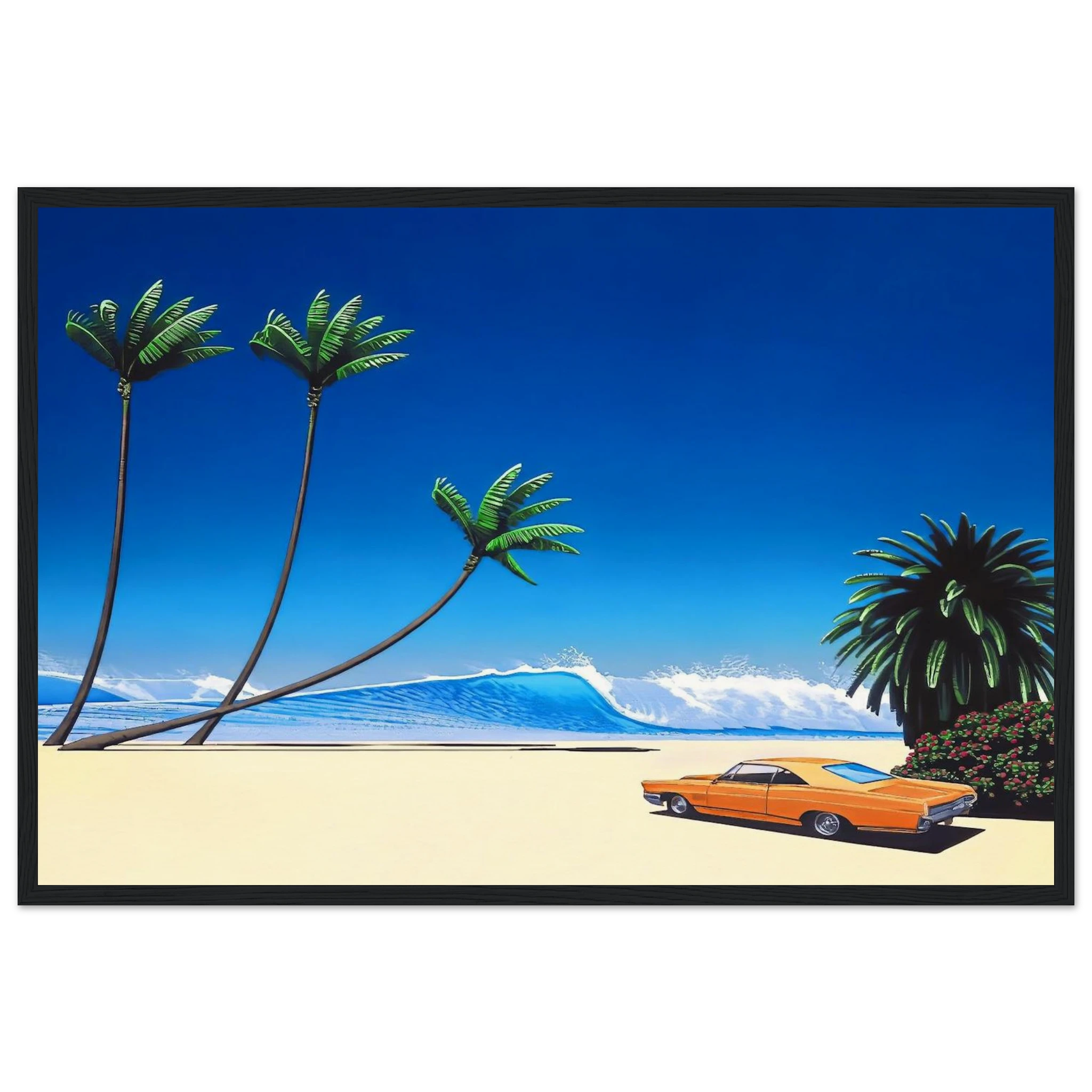 Impender Beach Framed Poster | Hiroshi Nagai Framed Prints Wall Art | Hiroshi Nagai Prints