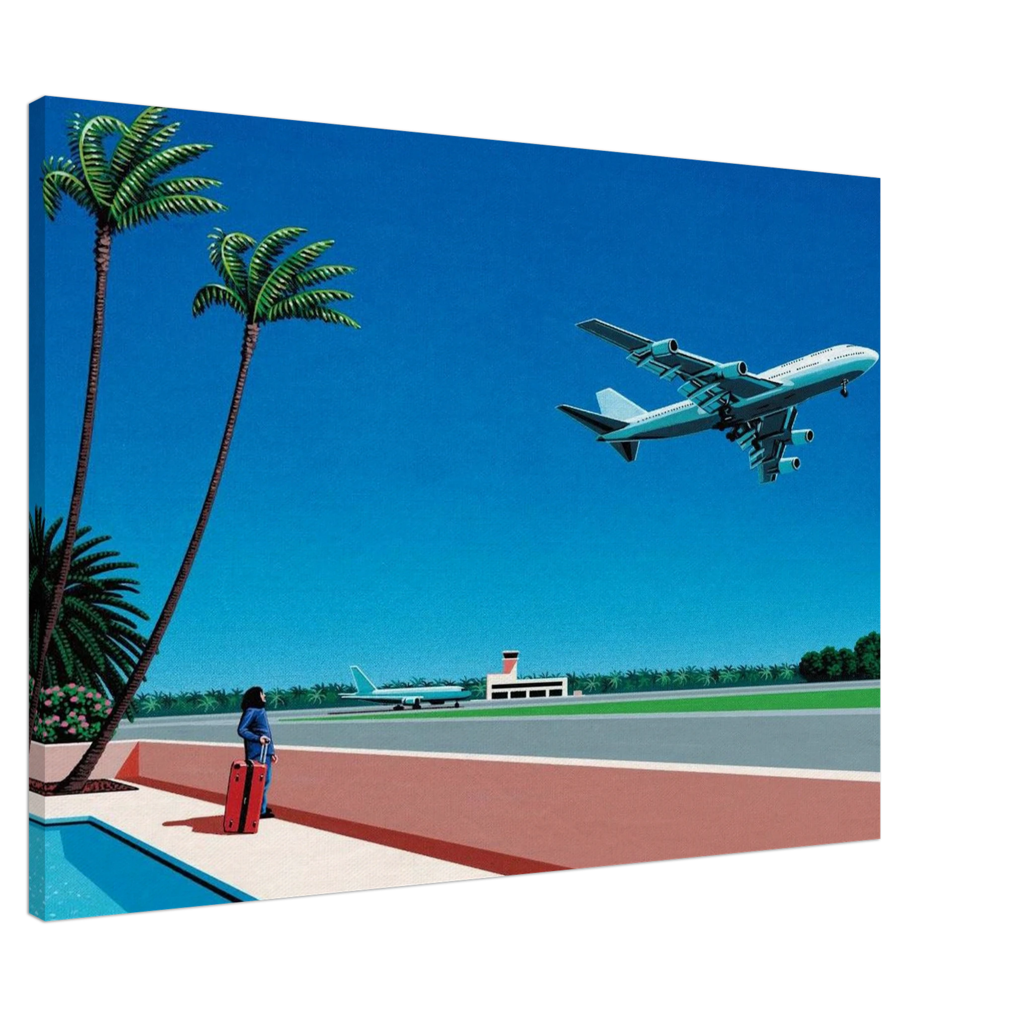 Finest B-R-E-E-Z-E Takeoff Canvas | Hiroshi Nagai Canvas | Hiroshi Nagai Prints