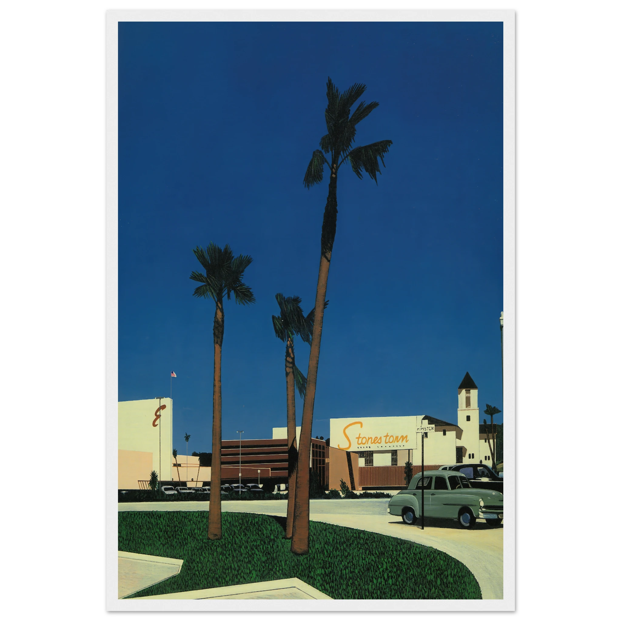 In the beginning IV Mall Framed Poster | Hiroshi Nagai Framed Prints Wall Art | Hiroshi Nagai Prints