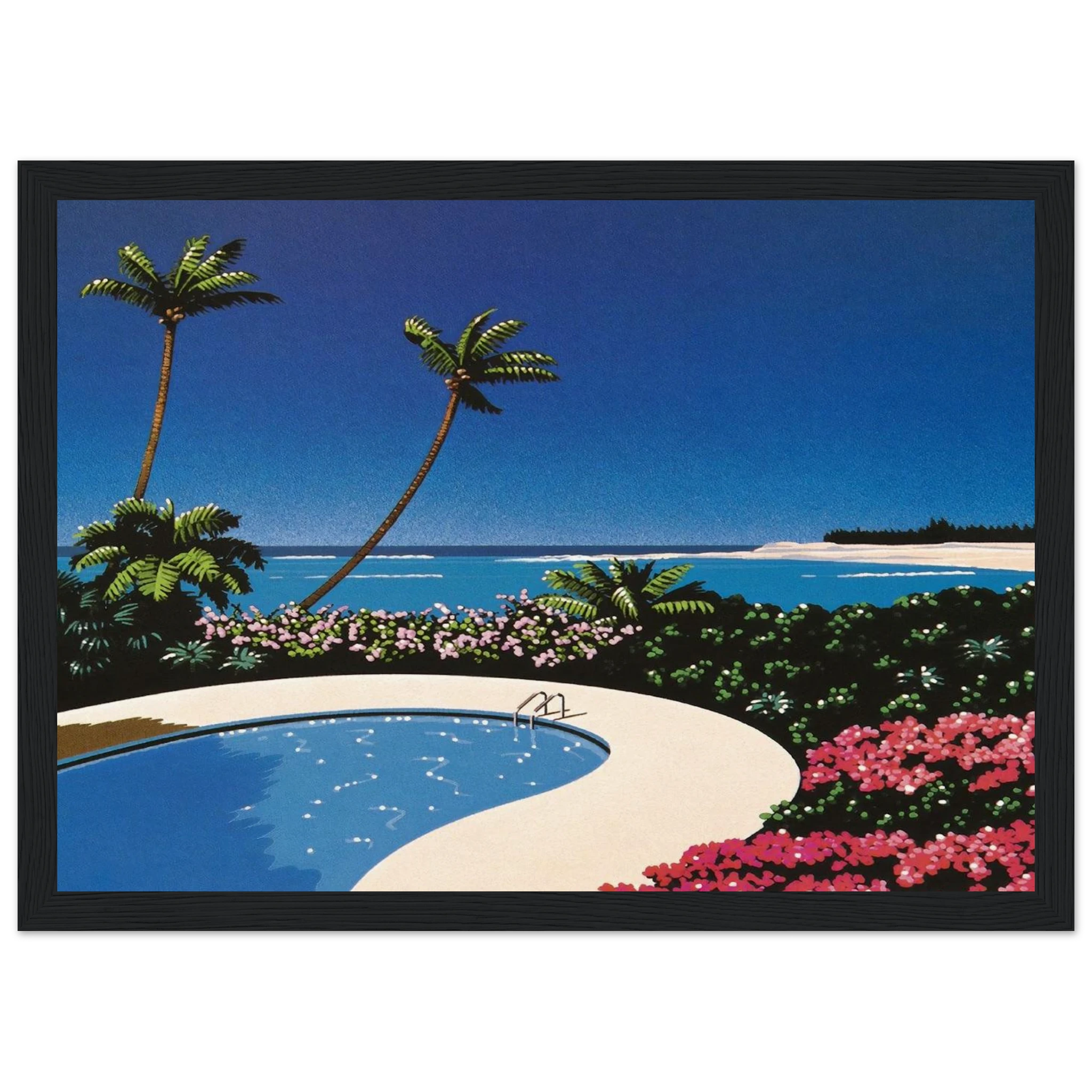 Fall of Sound Framed Poster | Hiroshi Nagai Framed Prints Wall Art | Hiroshi Nagai Prints
