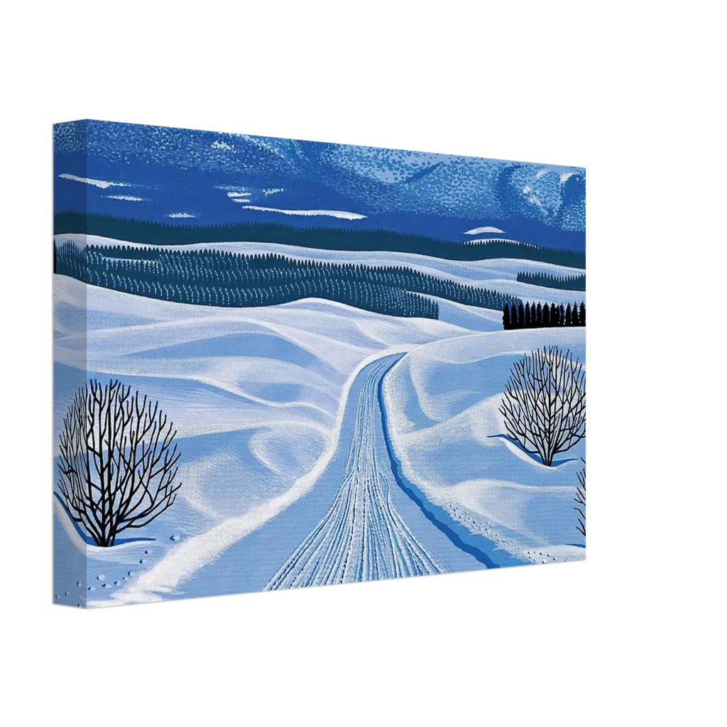 Winter Roads Canvas | Hiroshi Nagai Canvas | Hiroshi Nagai Prints