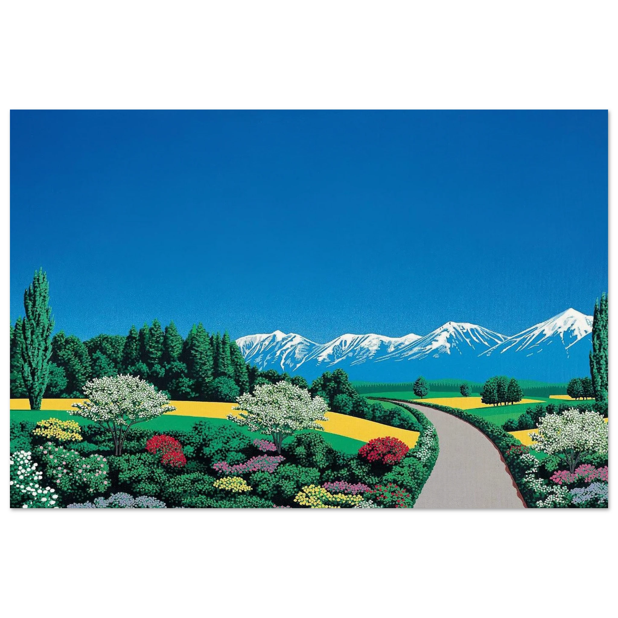 Elv Alps Poster | Hiroshi Nagai Poster | Hiroshi Nagai Prints