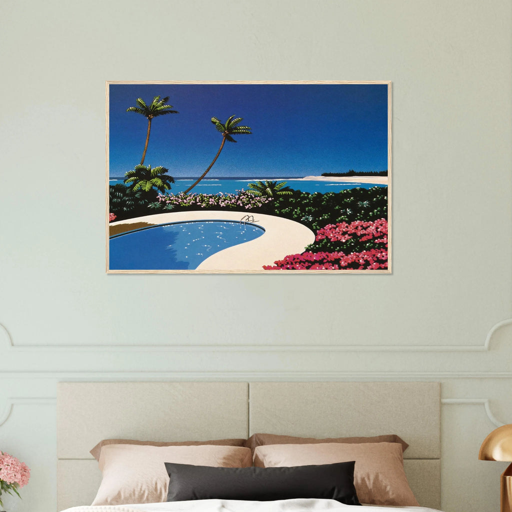 Fall of Sound Framed Poster | Hiroshi Nagai Framed Prints Wall Art | Hiroshi Nagai Prints