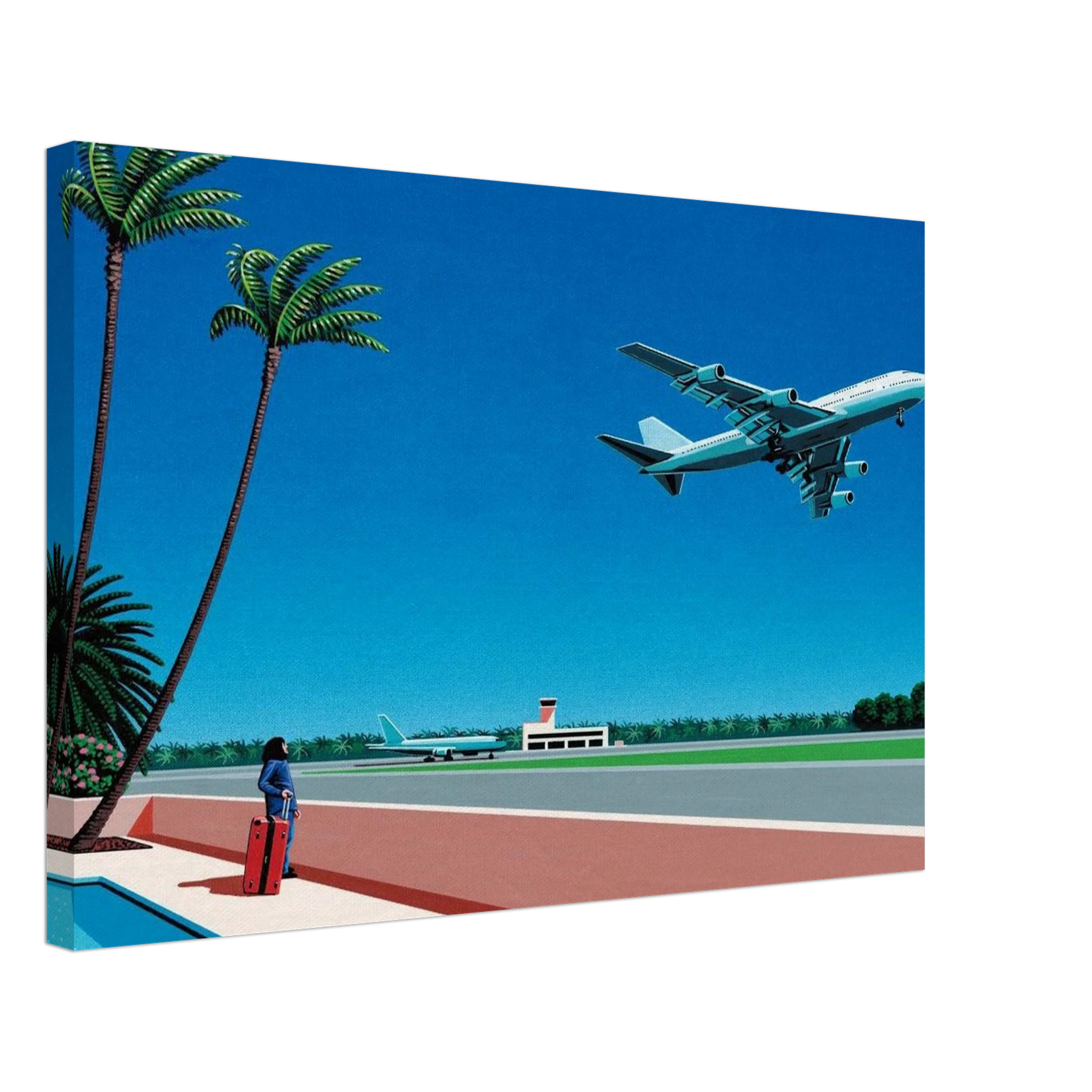Finest B-R-E-E-Z-E Takeoff Canvas | Hiroshi Nagai Canvas | Hiroshi Nagai Prints