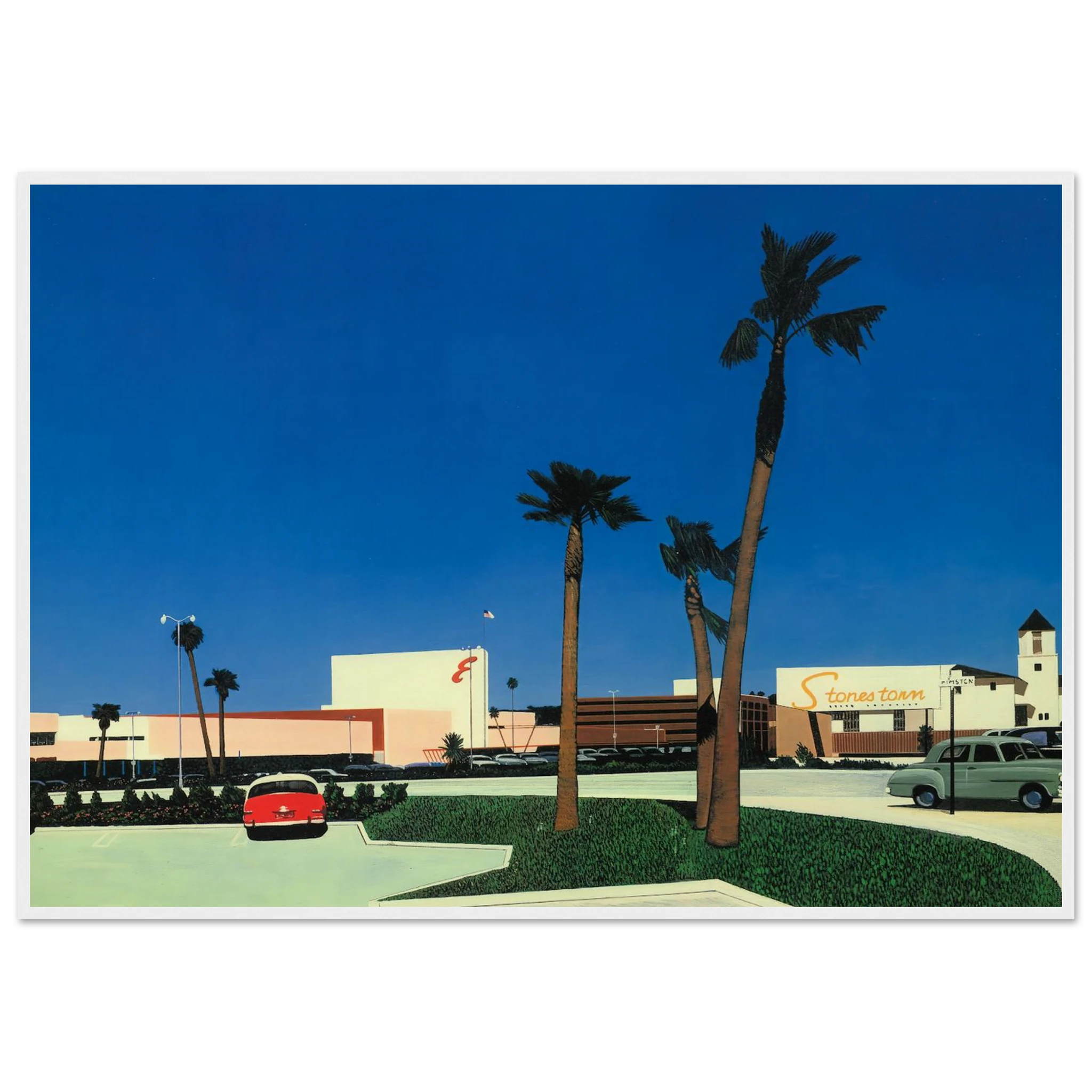In the beginning Stonestown Framed Poster | Hiroshi Nagai Framed Prints Wall Art | Hiroshi Nagai Prints