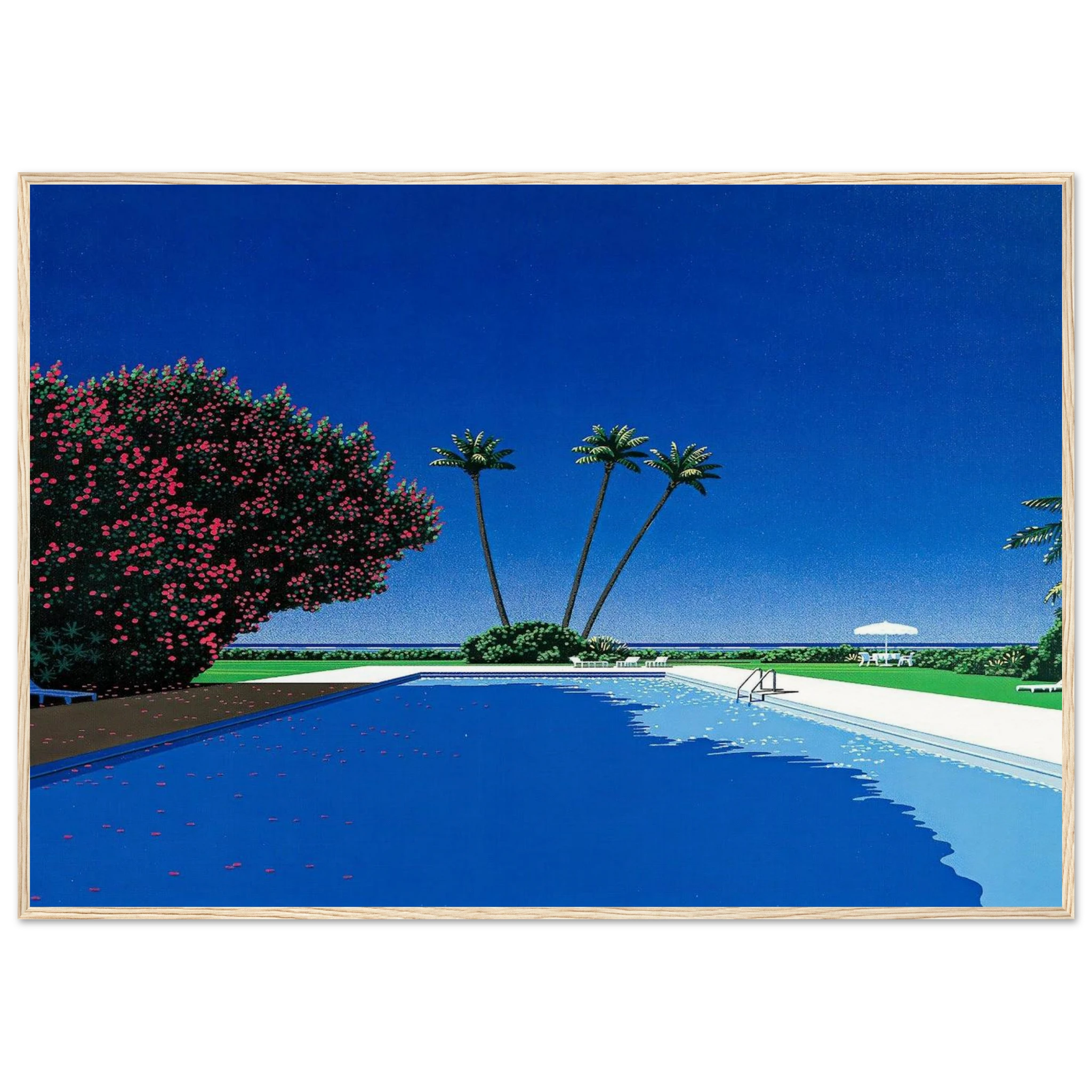 Time Goes By Framed Poster | Hiroshi Nagai Framed Prints Wall Art | Hiroshi Nagai Prints