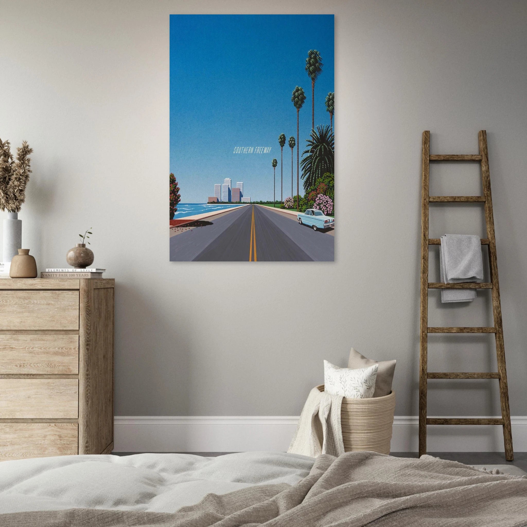 Southern Freeway Pictured Resort Poster | Hiroshi Nagai Poster | Hiroshi Nagai Prints