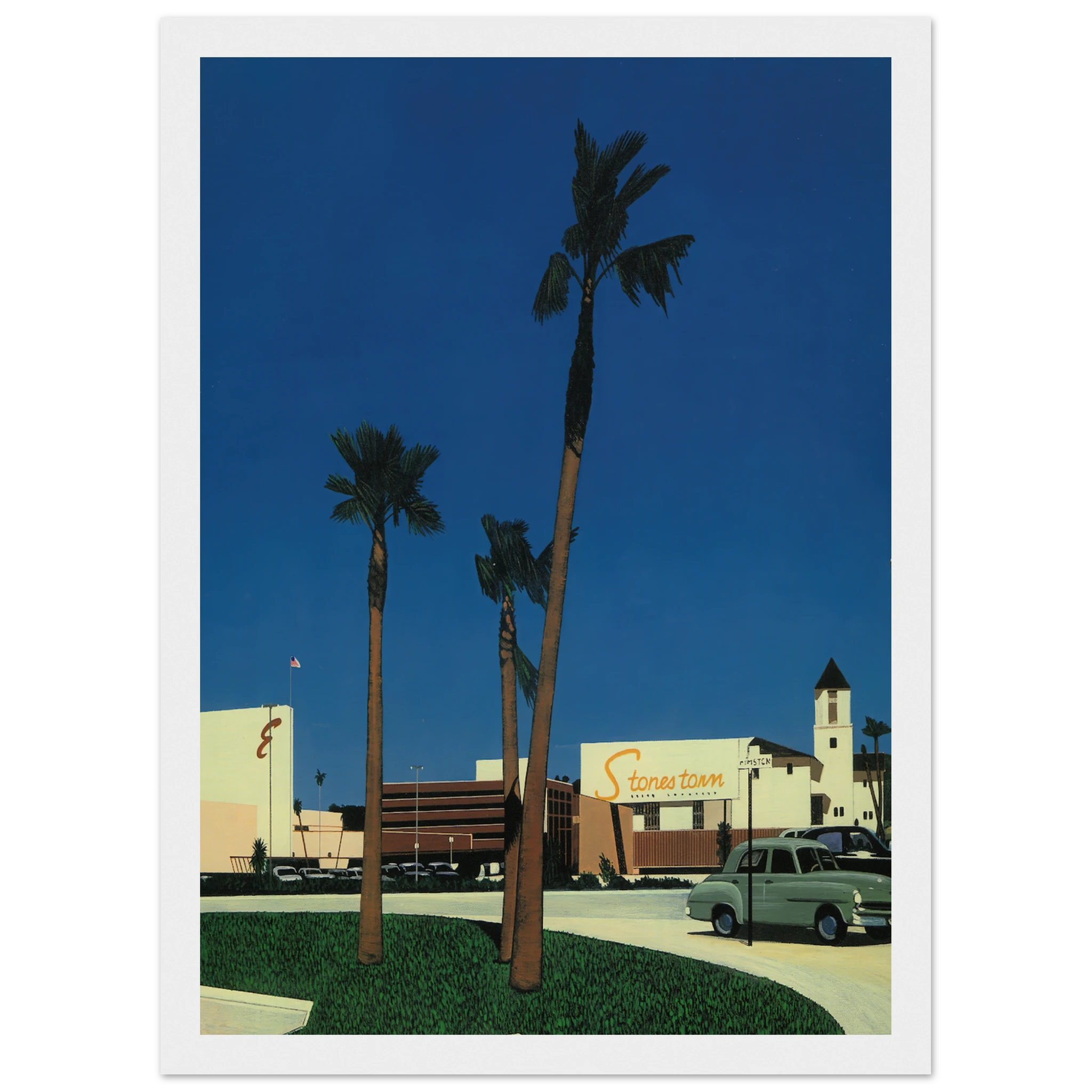 In the beginning IV Mall Framed Poster | Hiroshi Nagai Framed Prints Wall Art | Hiroshi Nagai Prints