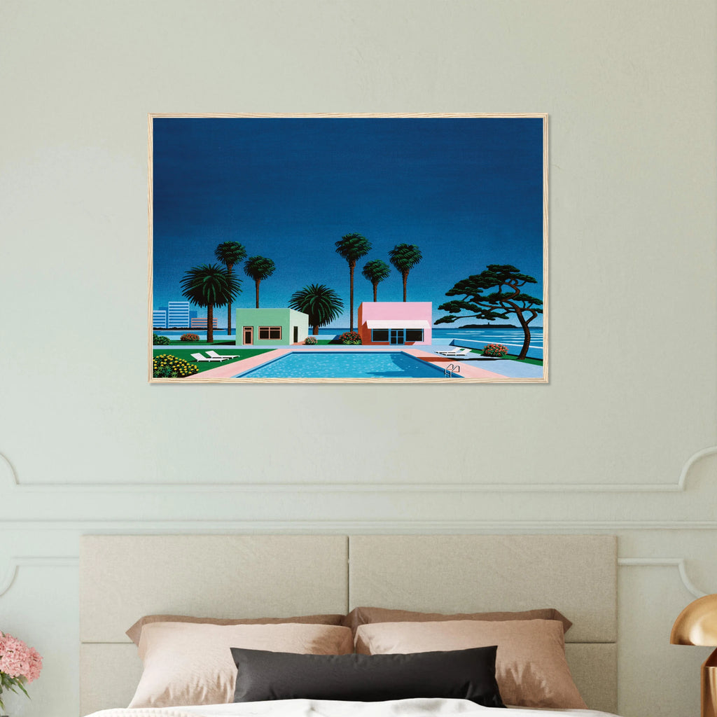 Pacific Breeze Framed Poster | Hiroshi Nagai Framed Prints Wall Art | Hiroshi Nagai Prints