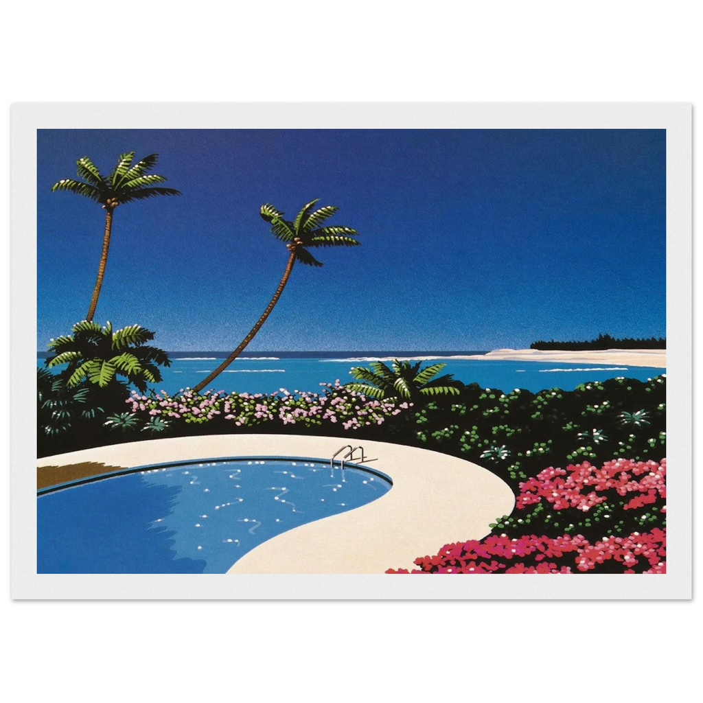 Fall of Sound Framed Poster | Hiroshi Nagai Framed Prints Wall Art | Hiroshi Nagai Prints