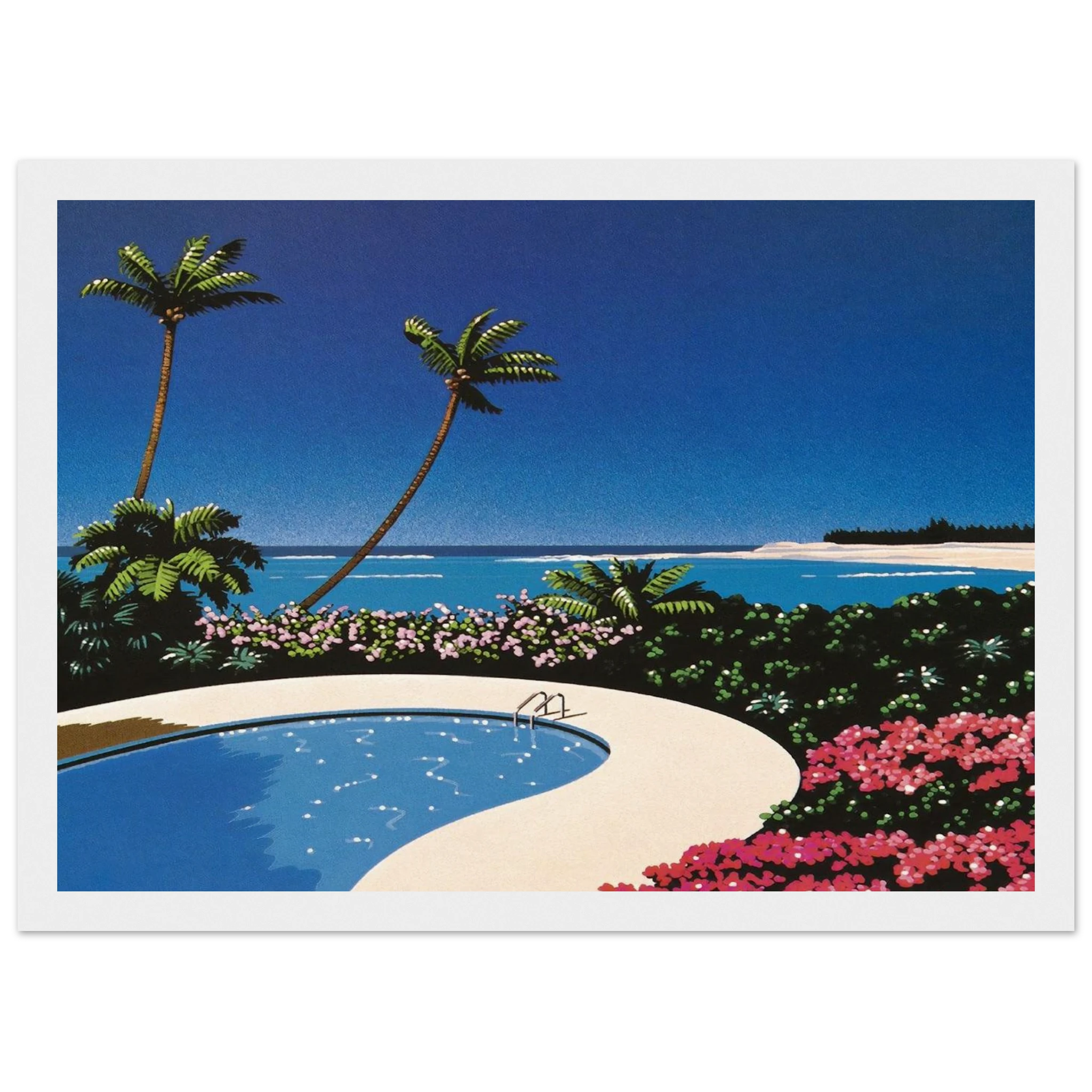 Fall of Sound Framed Poster | Hiroshi Nagai Framed Prints Wall Art | Hiroshi Nagai Prints
