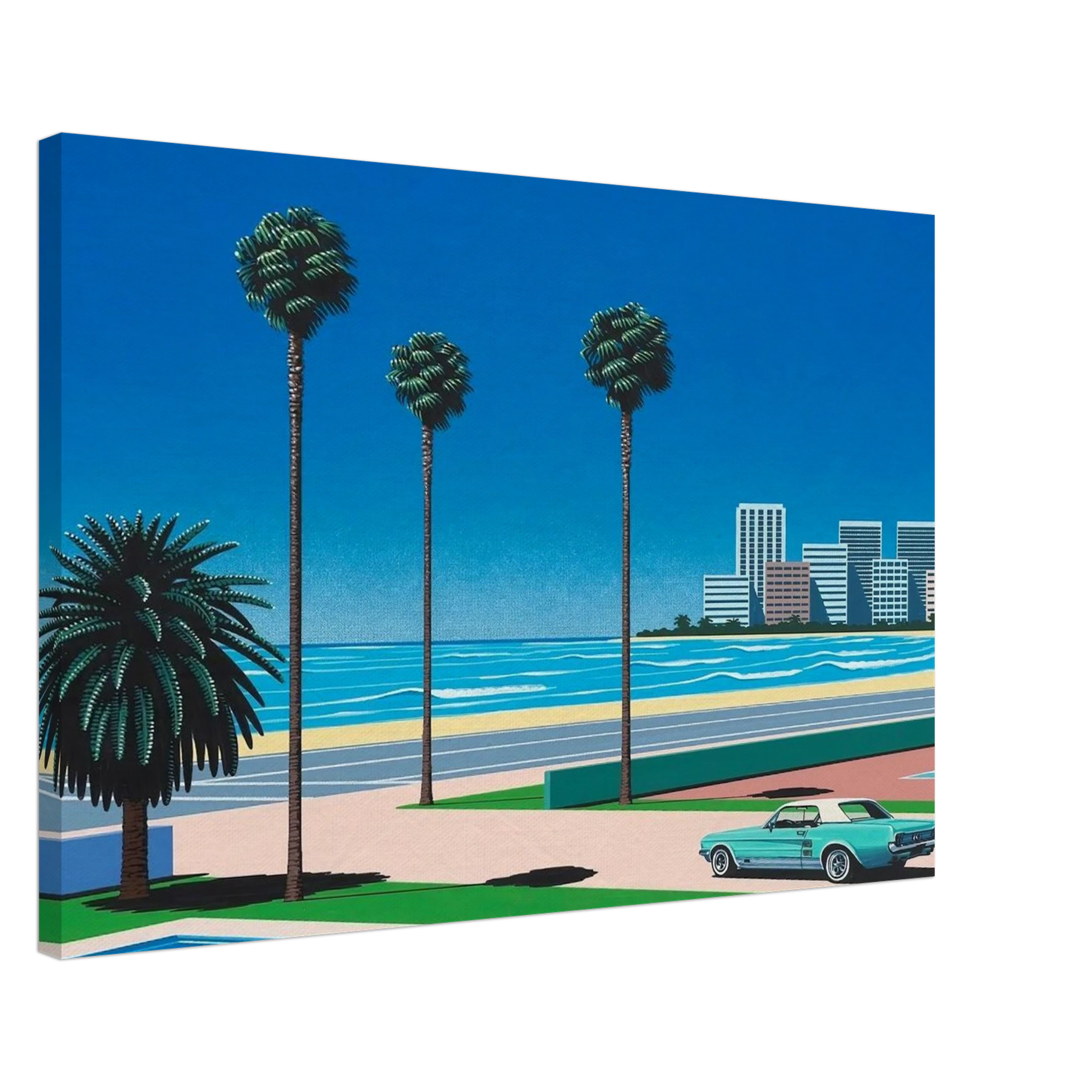 Sunshine Reggae Canvas | Hiroshi Nagai Canvas | Hiroshi Nagai Prints