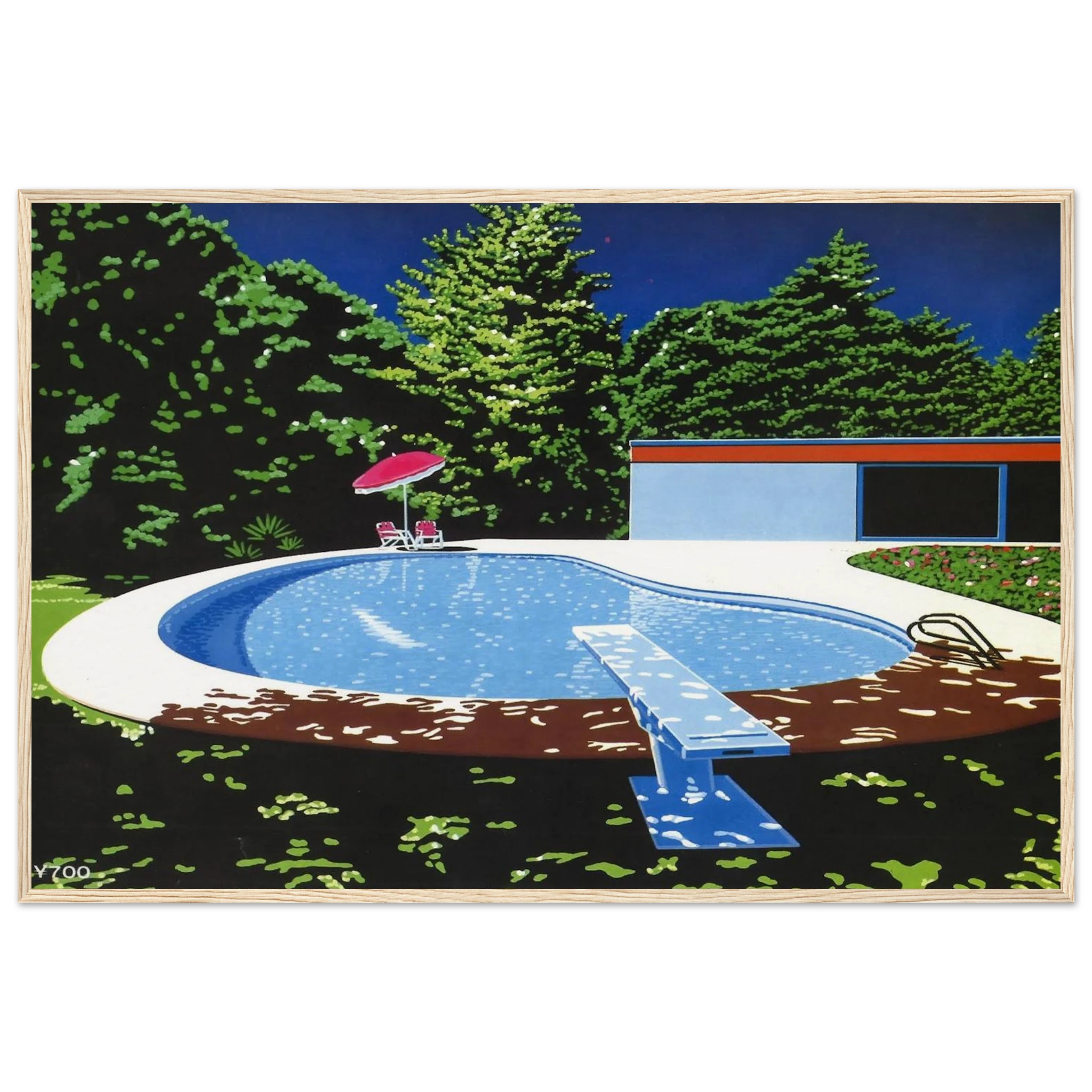 NIAGARA 07SH 944 Framed Poster | Hiroshi Nagai Framed Prints Wall Art | Hiroshi Nagai Prints