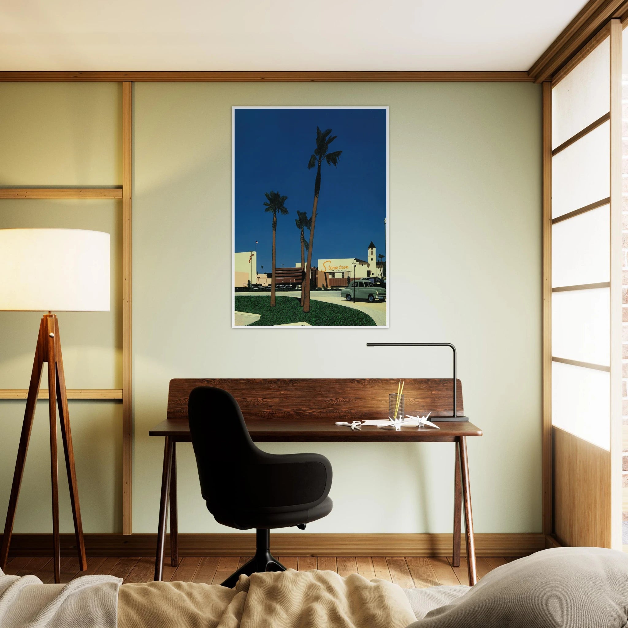 In the beginning IV Mall Framed Poster | Hiroshi Nagai Framed Prints Wall Art | Hiroshi Nagai Prints