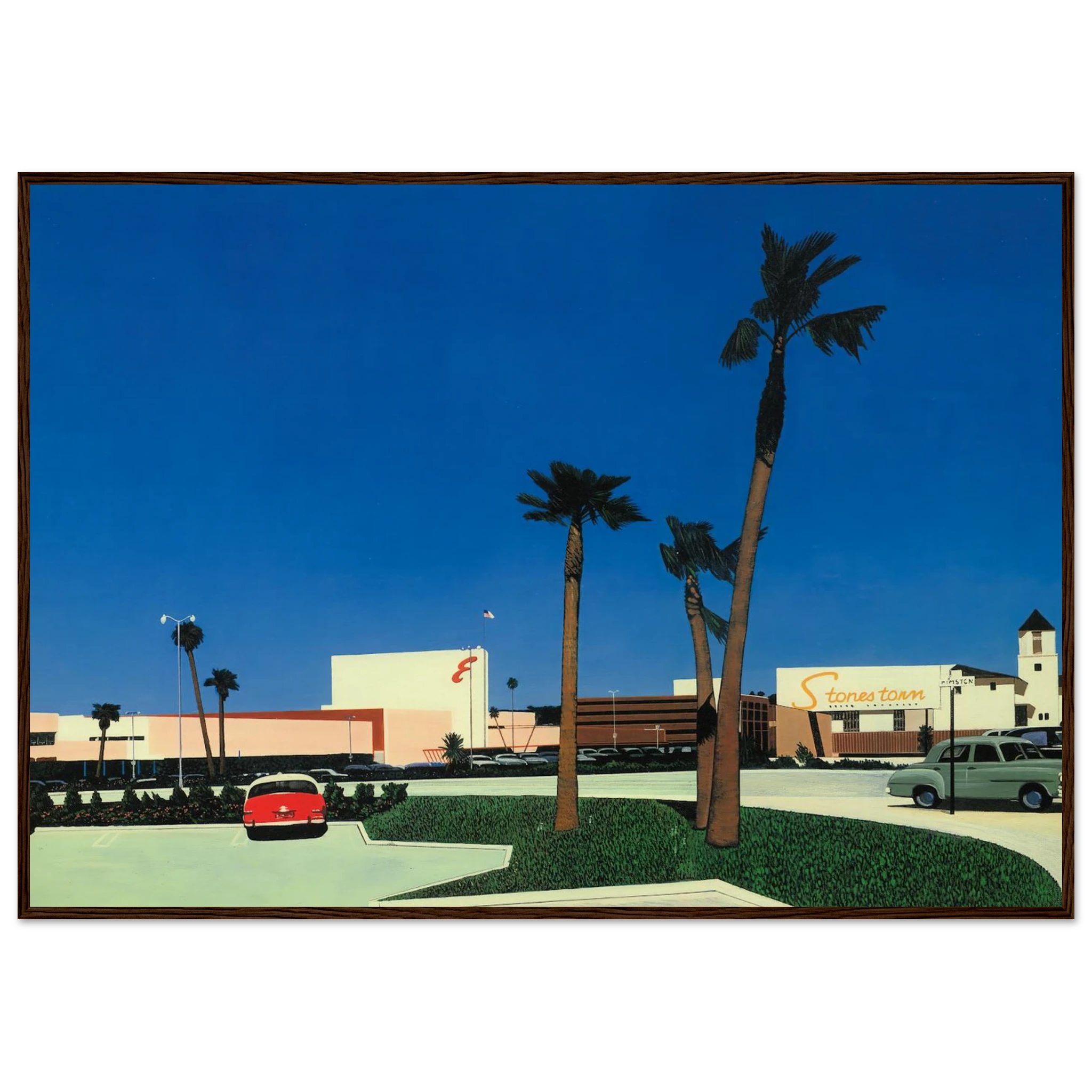 In the beginning Stonestown Framed Poster | Hiroshi Nagai Framed Prints Wall Art | Hiroshi Nagai Prints