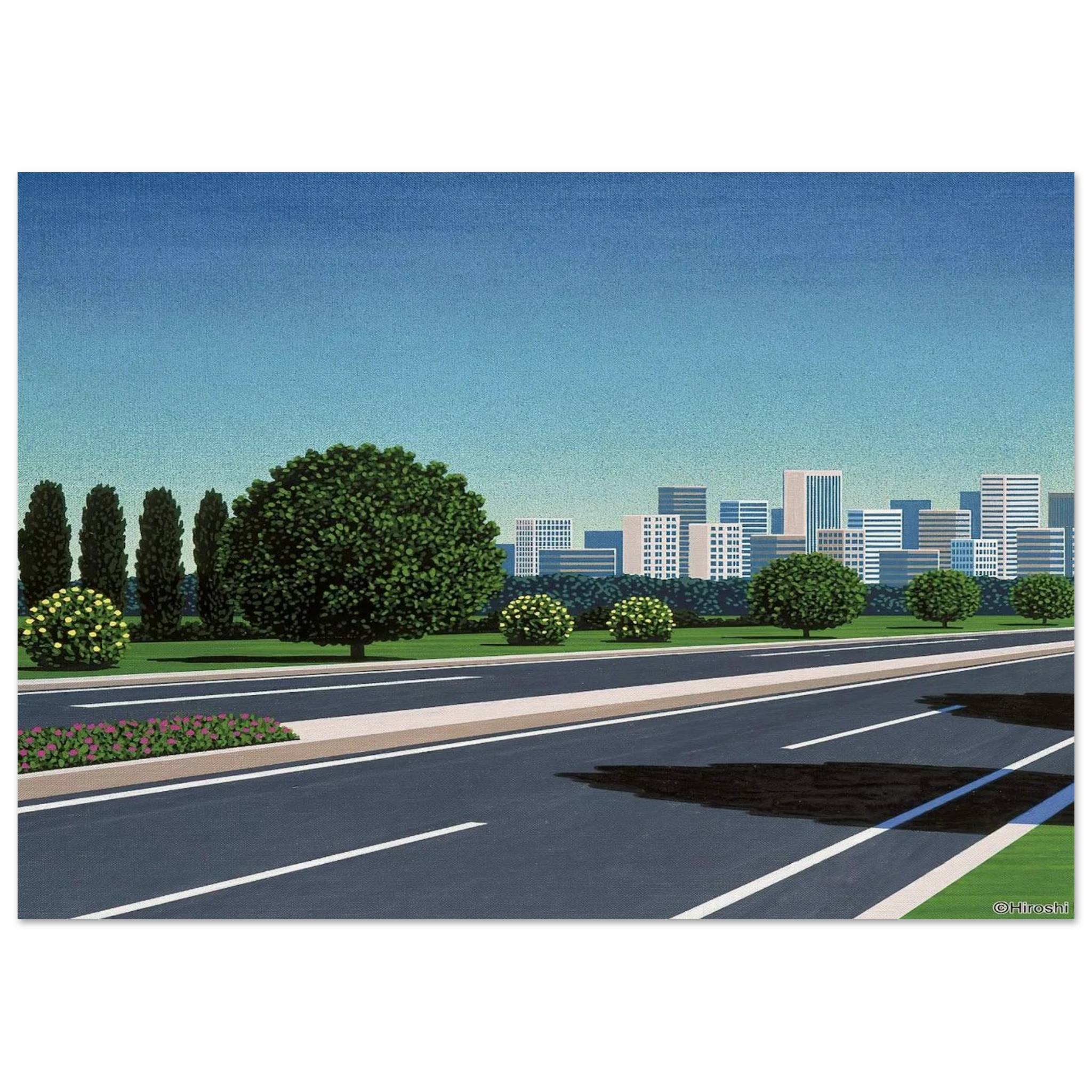 City Highway Poster | Hiroshi Nagai Poster | Hiroshi Nagai Prints