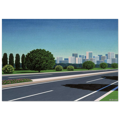 City Highway Poster | Hiroshi Nagai Poster | Hiroshi Nagai Prints